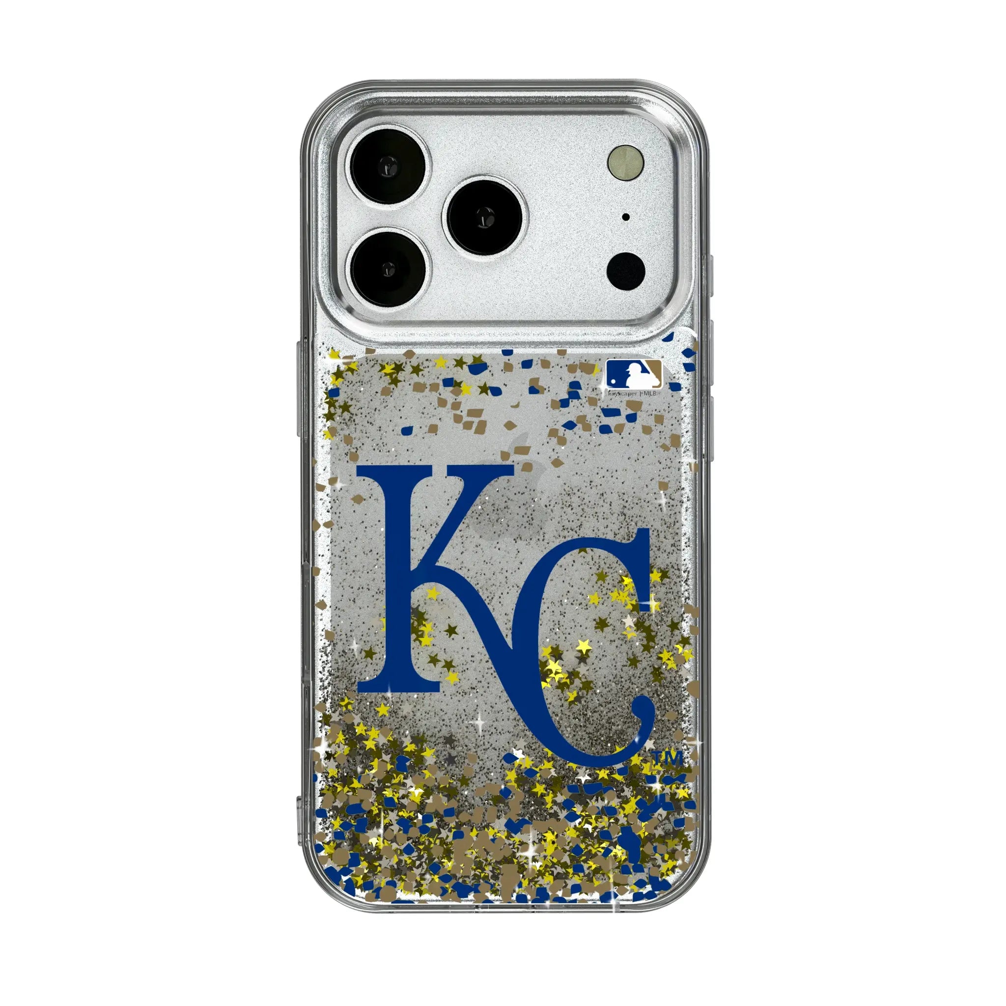 Kansas City Royals Confetti iPhone Glitter Phone Case for Apple iPhone