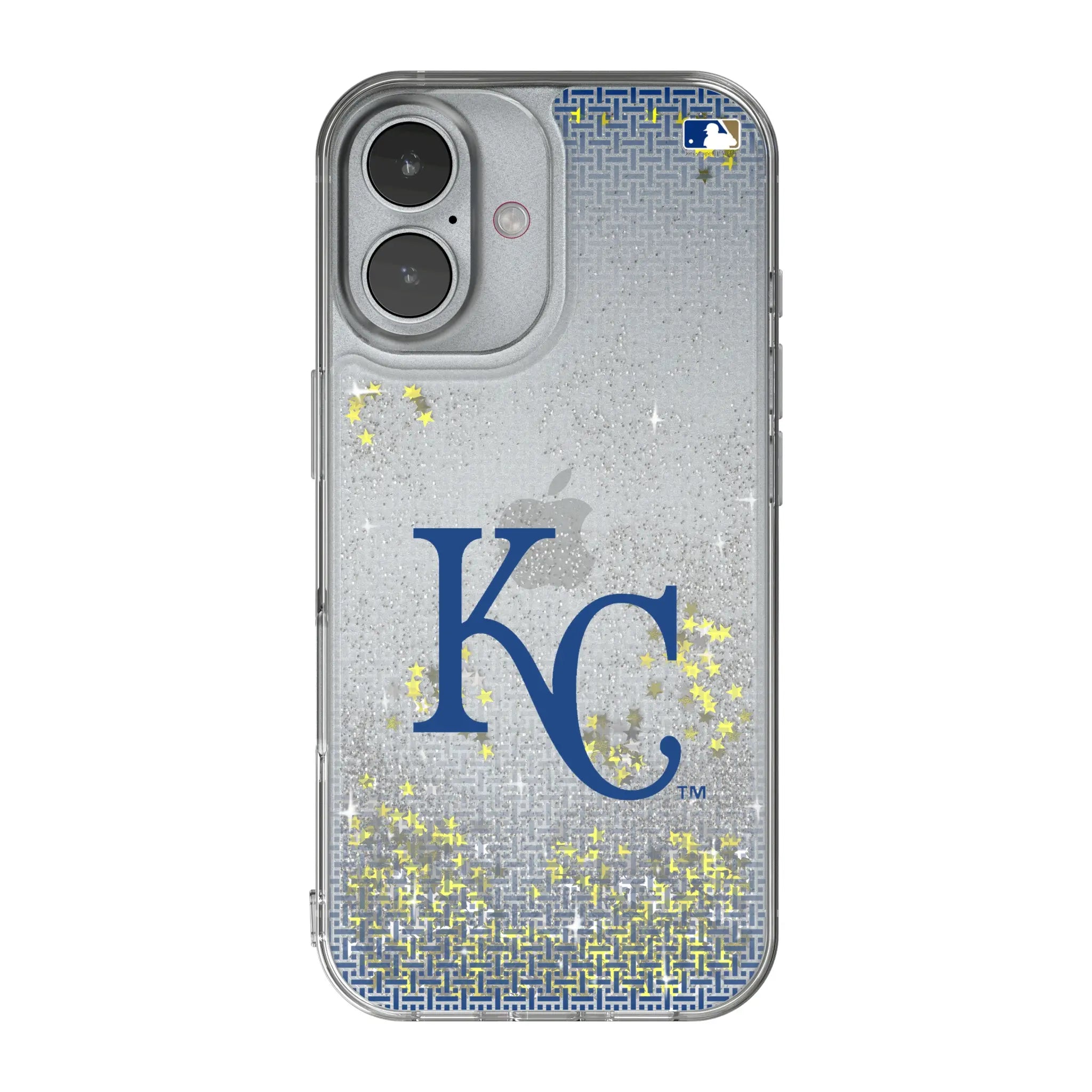 Kansas City Royals Linen iPhone Glitter Phone Case for Apple iPhone