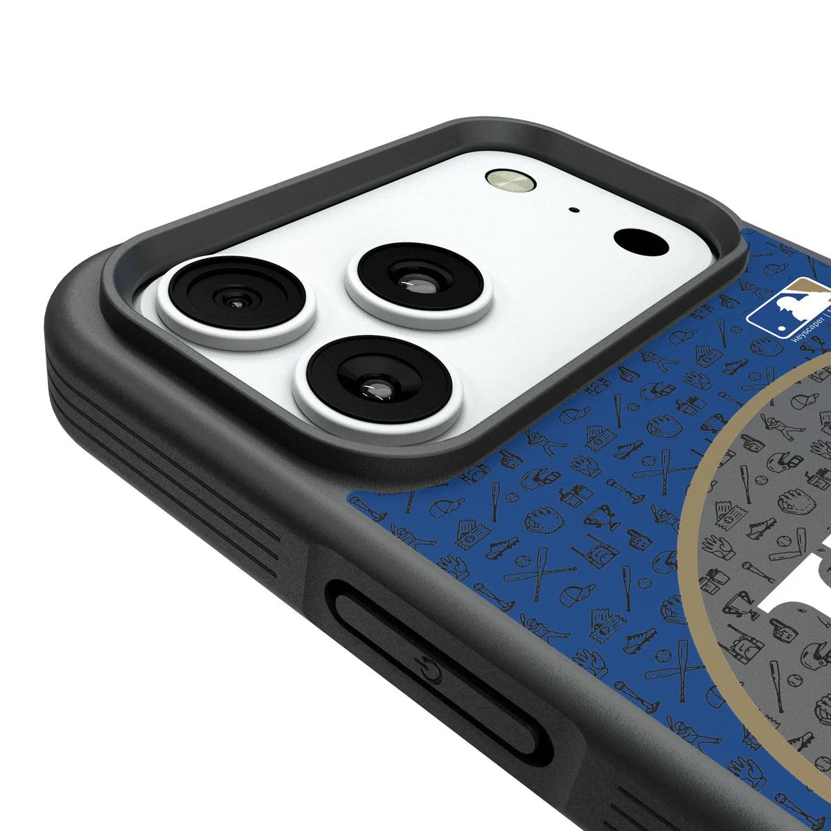 Kansas City Royals Personalized Circle iPhone Bump Phone Case for Apple iPhone - Detail#Device_iPhone 18 Pro Max