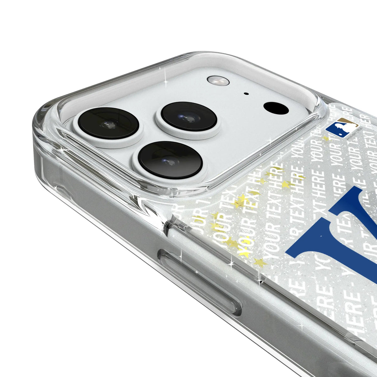 Kansas City Royals Personalized EndZone Plus iPhone Glitter Phone Case for Apple iPhone - Detail#Device_iPhone 18 Pro