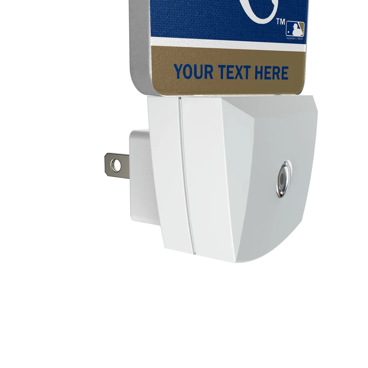 Kansas City Royals Personalized Endzone Solid Night Light 2-Pack - Detail