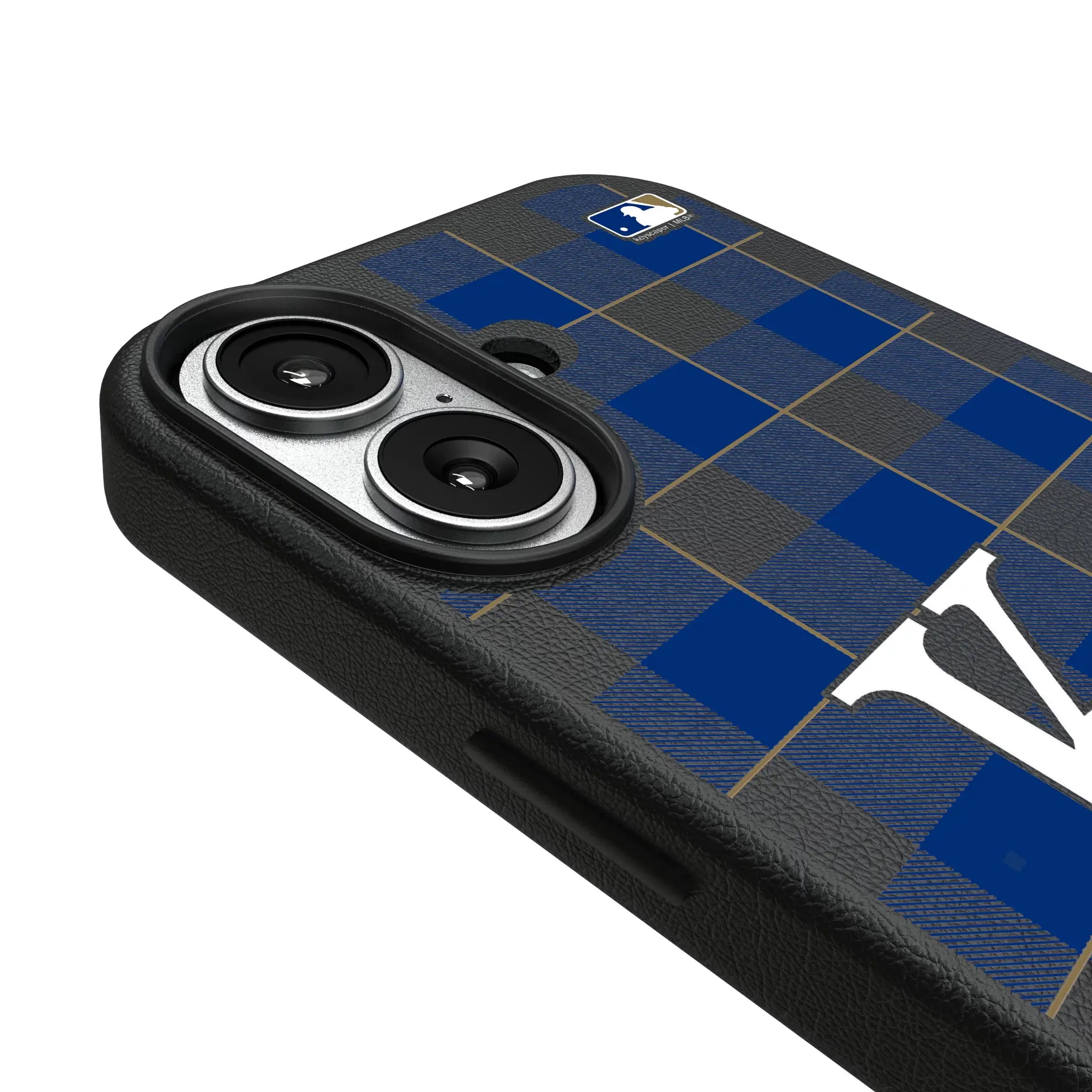 Kansas City Royals Plaid iPhone MagSafe Compatible Phone Case for Apple iPhone - Detail#Device_iPhone 17