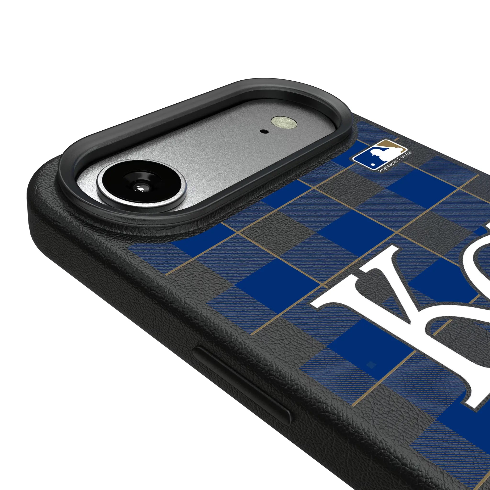 Kansas City Royals Plaid iPhone MagSafe Compatible Phone Case for Apple iPhone - Detail#Device_iPhone Air