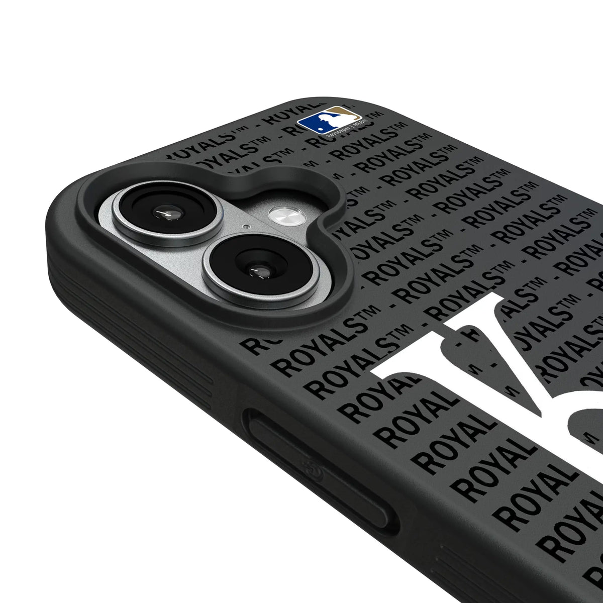 Kansas City Royals Text Backdrop iPhone Bump Phone Case for Apple iPhone - Detail#Device_iPhone 17