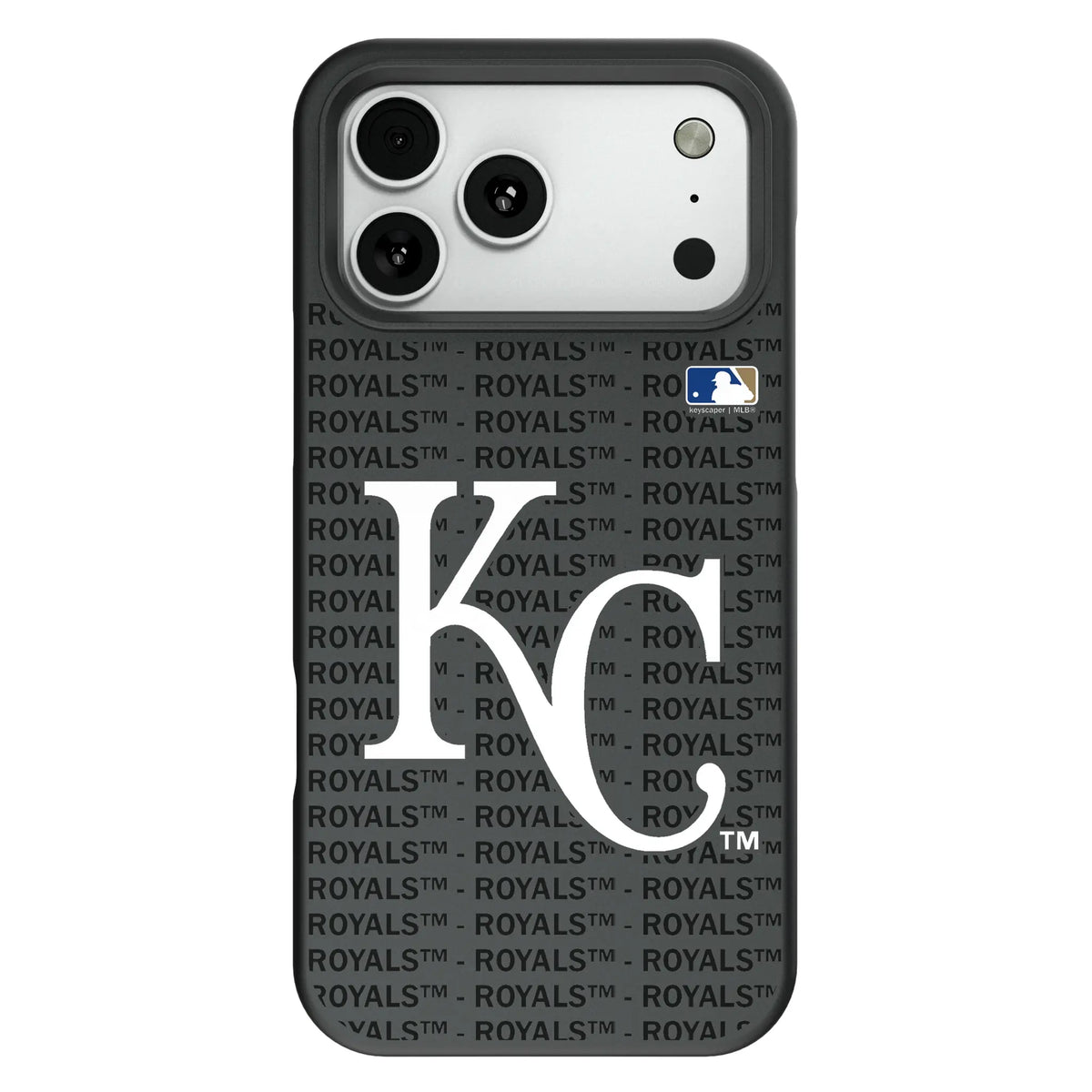 Kansas City Royals Text Backdrop Bump Phone Case for Apple iPhone