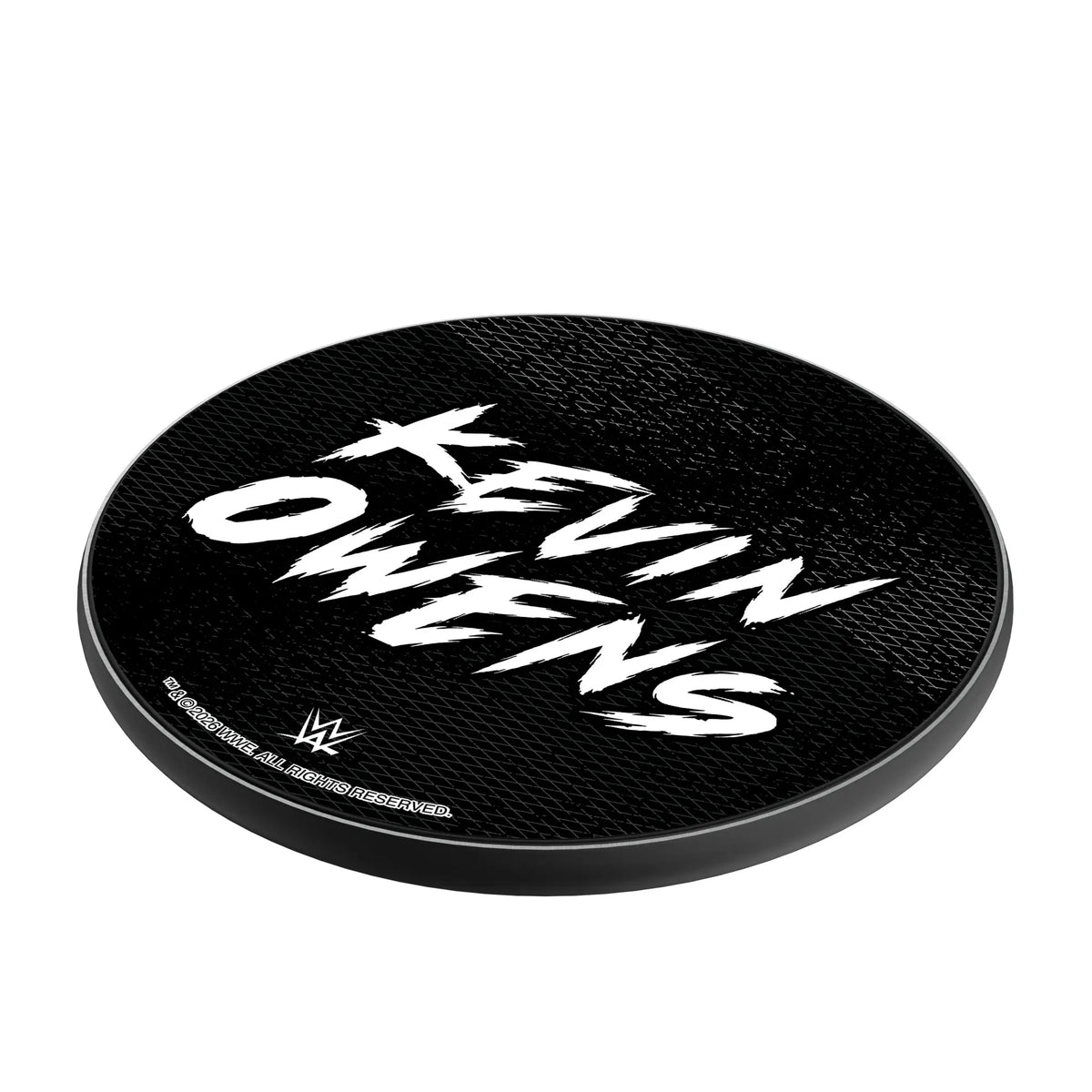 Kevin Owens Steel 15-Watt Wireless Charger - Isometric View