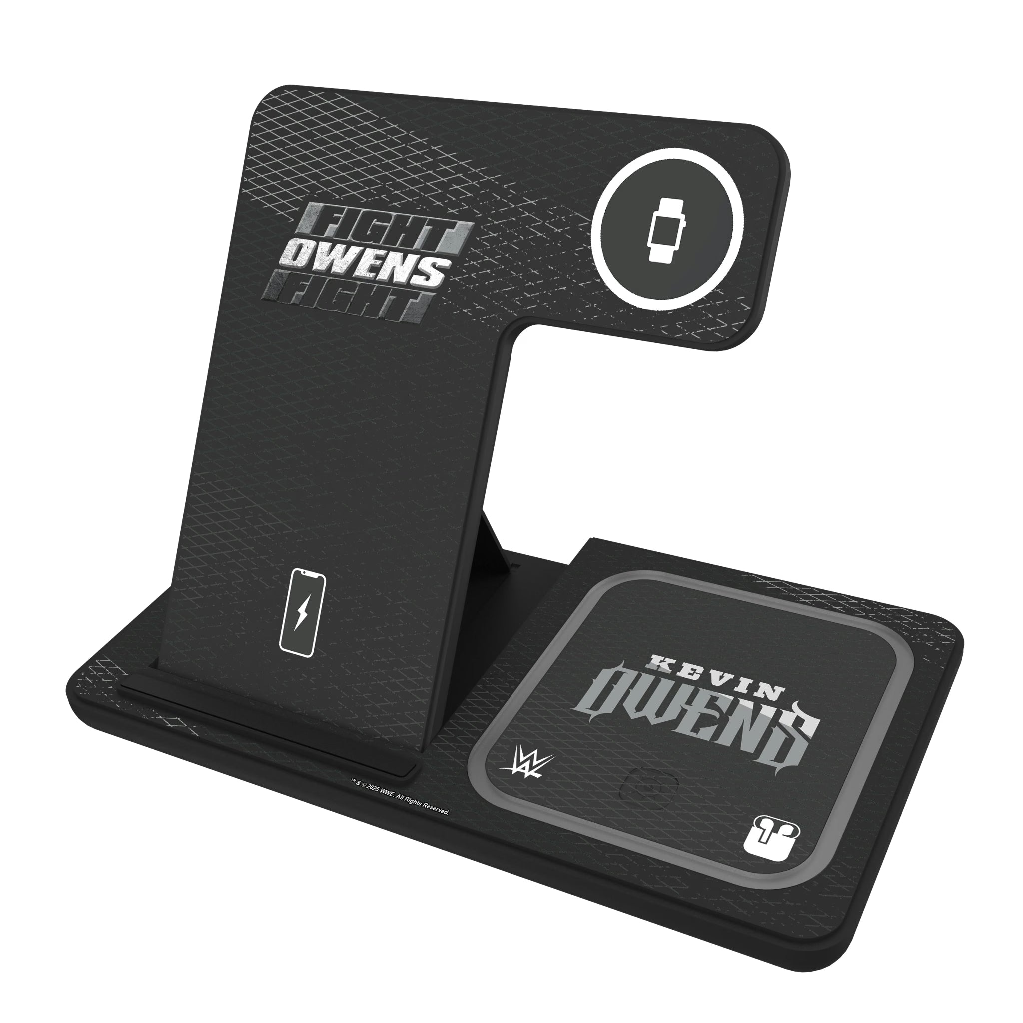 Kevin Owens Steel 3 in 1 Charging Station