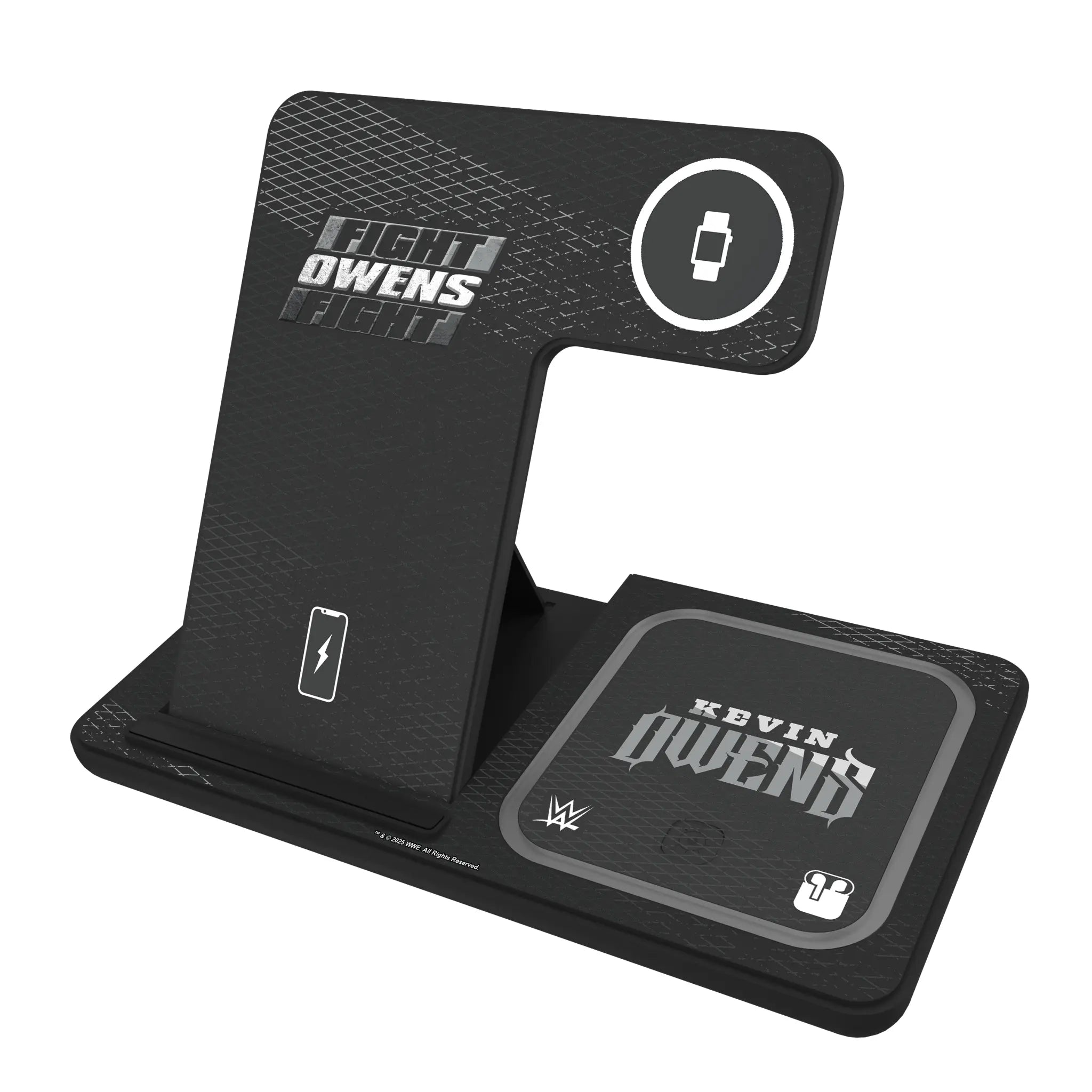 Kevin Owens Steel 3 in 1 Charging Station