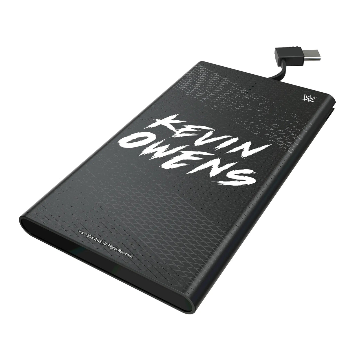 Kevin Owens Steel 5000mAh Flat Power Bank