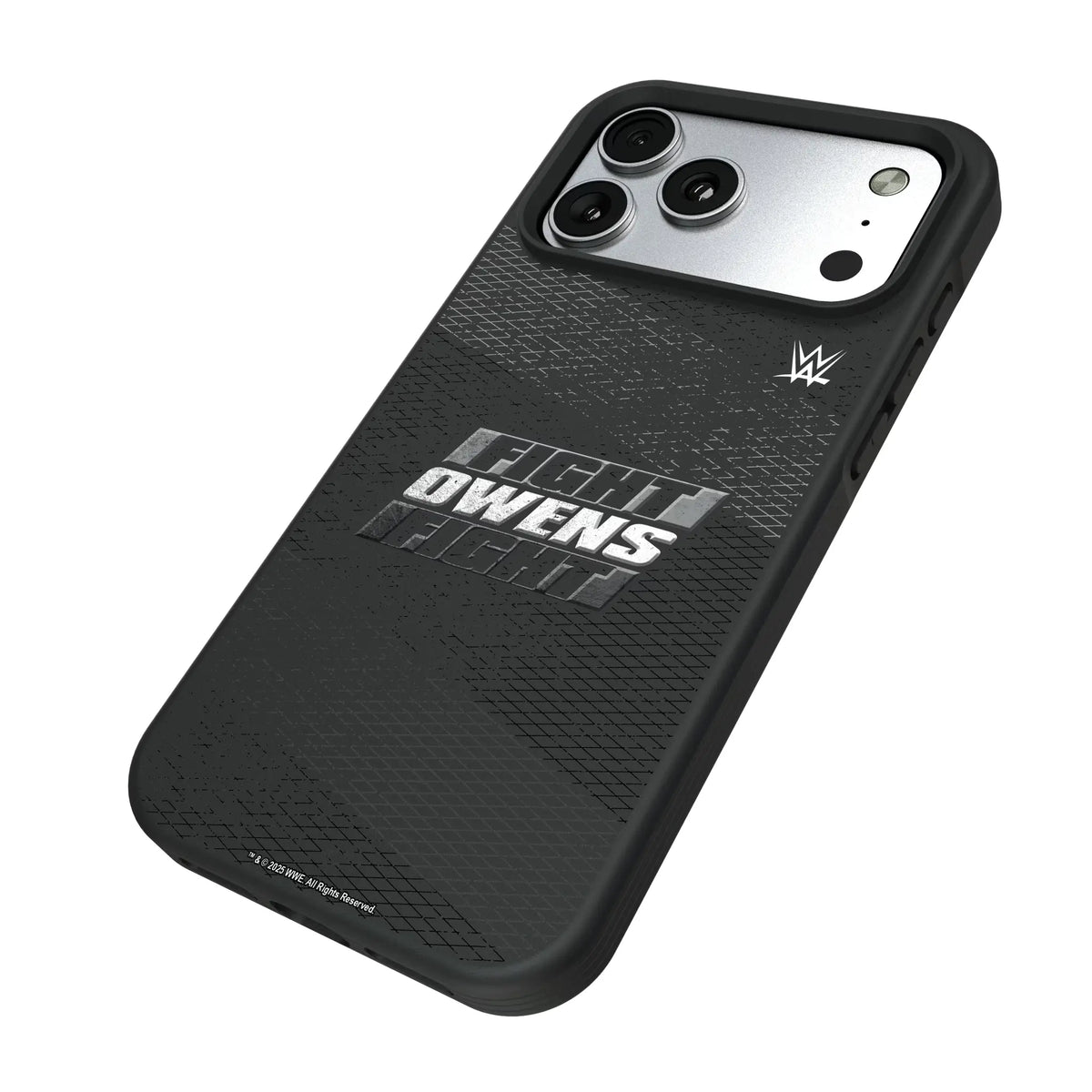 Kevin Owens Steel iPhone Bump Phone Case for Apple iPhone - Isometric View#Device_iPhone 17 Pro Max