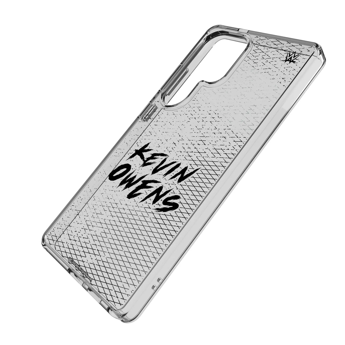 Kevin Owens Steel Galaxy Clear Phone Case for Samsung Galaxy - Isometric View#Device_Galaxy S25 Ultra