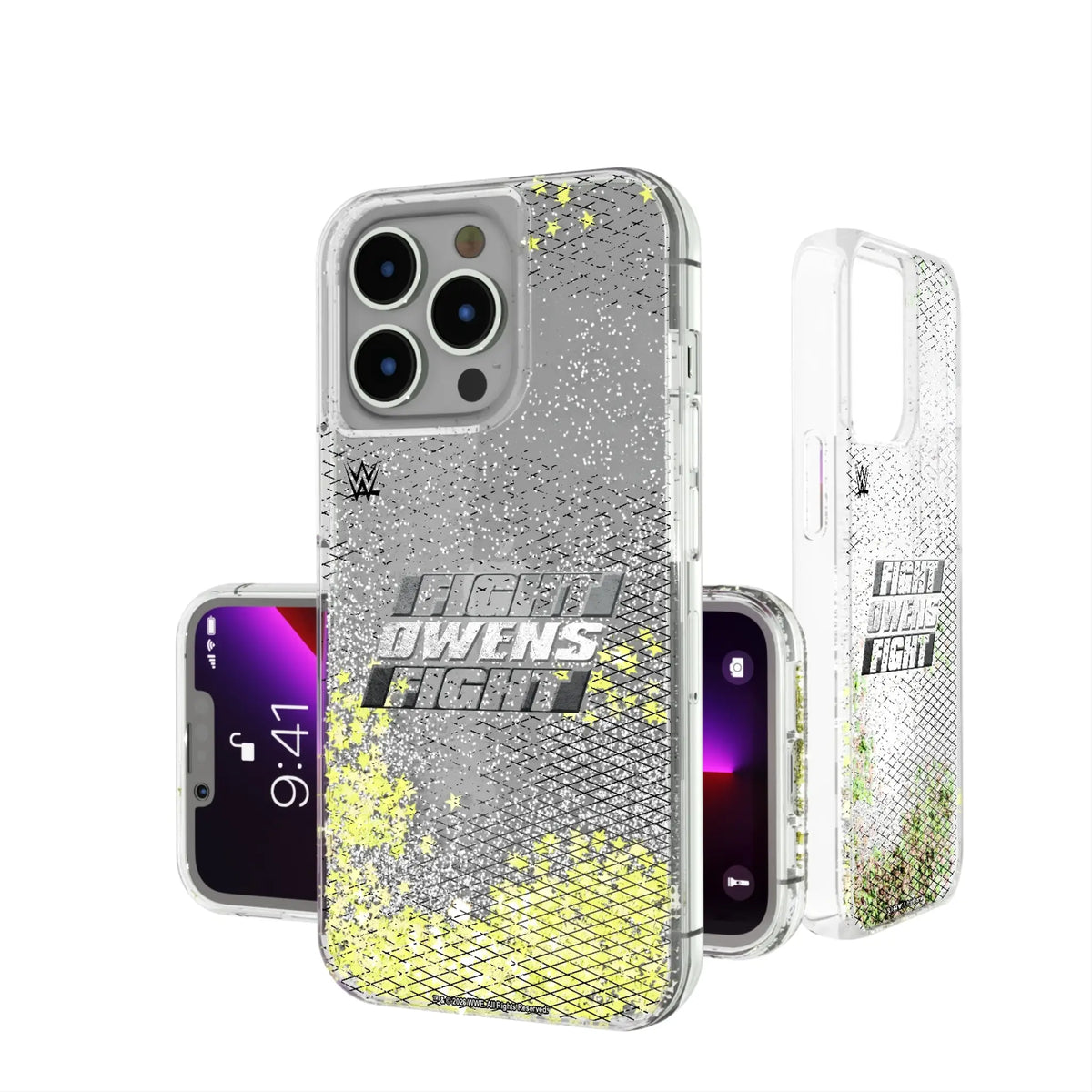 Kevin Owens Steel iPhone Glitter Phone Case for Apple iPhone#Device_iPhone 13 Pro