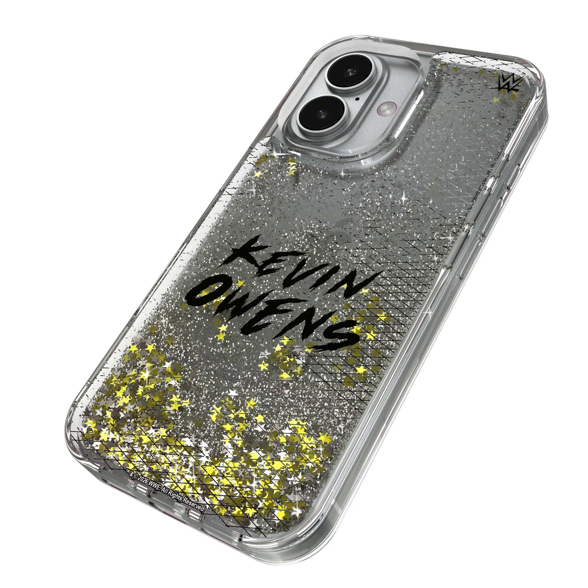 Kevin Owens Steel iPhone Glitter Phone Case for Apple iPhone - Isometric View#Device_iPhone 17