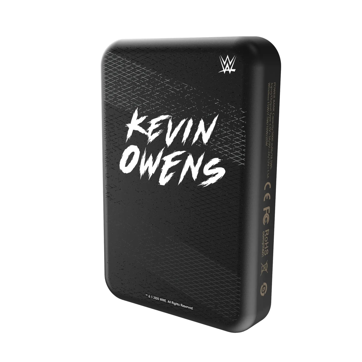 Kevin Owens Steel Wireless Mag Power Bank