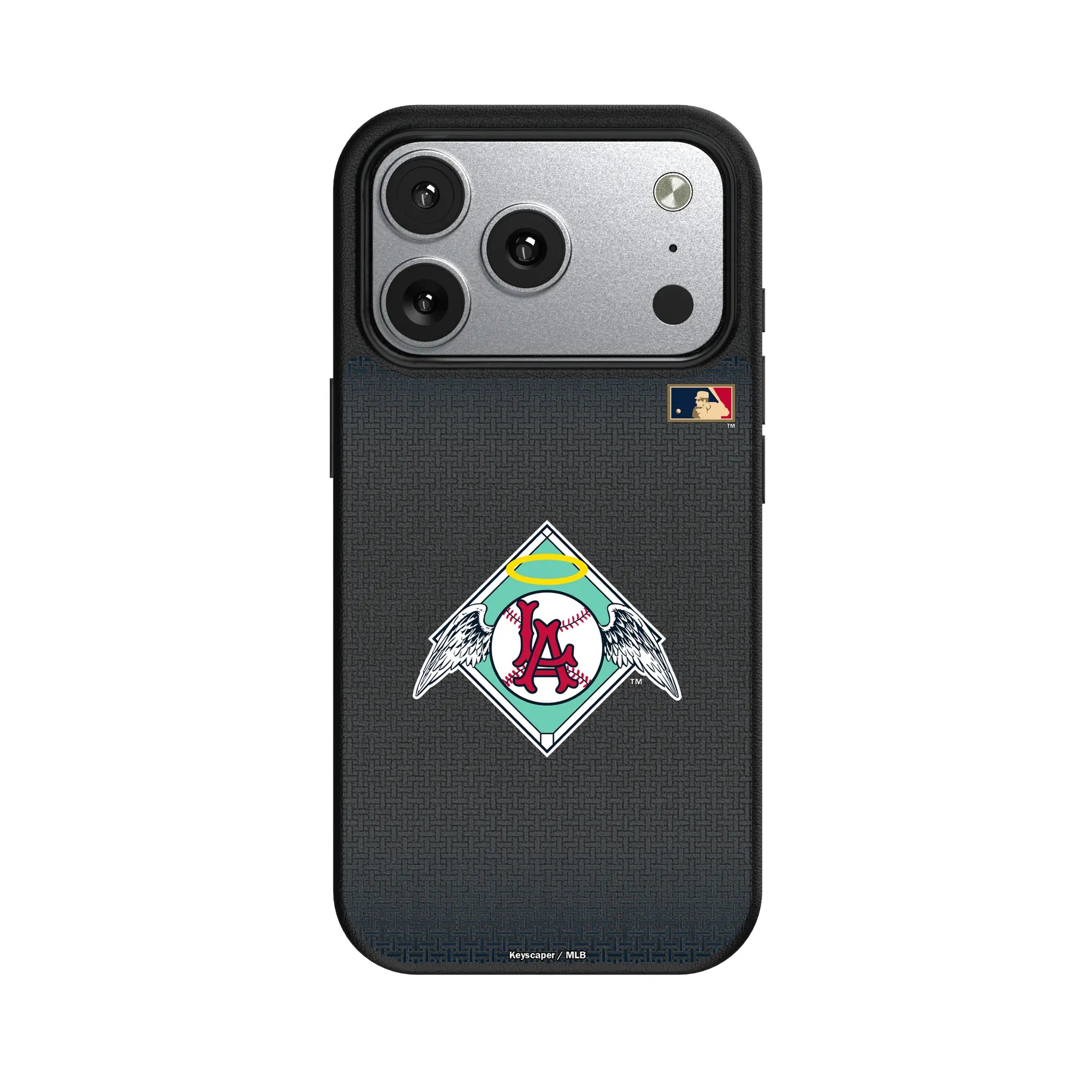 LA Angels 1961-1965 - Cooperstown Collection Linen iPhone MagSafe Compatible Phone Case for Apple iPhone#Device_iPhone 17 Pro