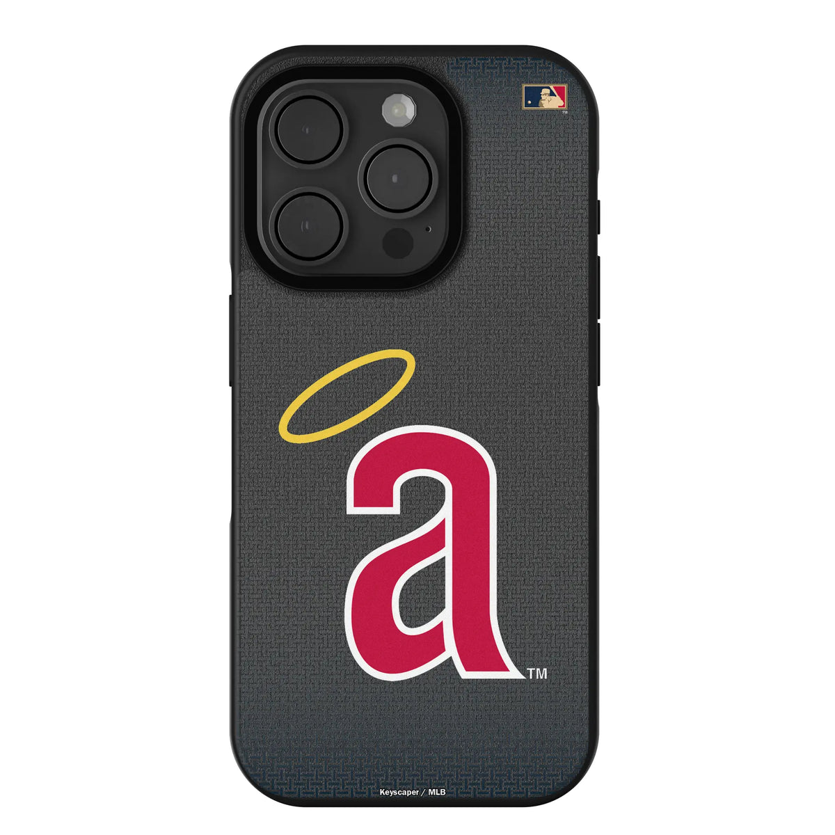 LA Angels 1971 - Cooperstown Collection Linen iPhone Bump Phone Case for Apple iPhone