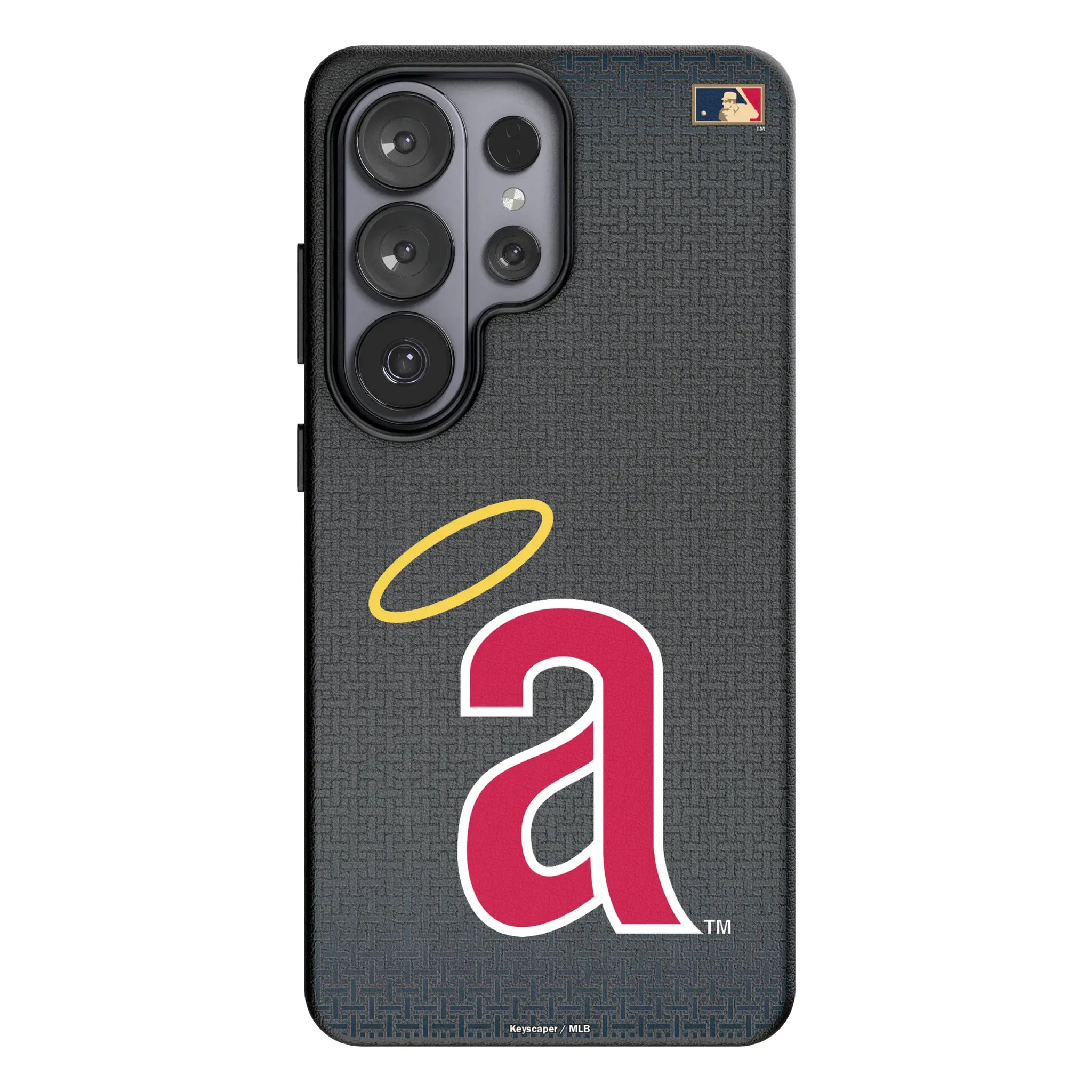 LA Angels 1971 - Cooperstown Collection Linen Galaxy MagSafe Compatible Phone Case for Samsung Galaxy#Device_Galaxy S26 Ultra