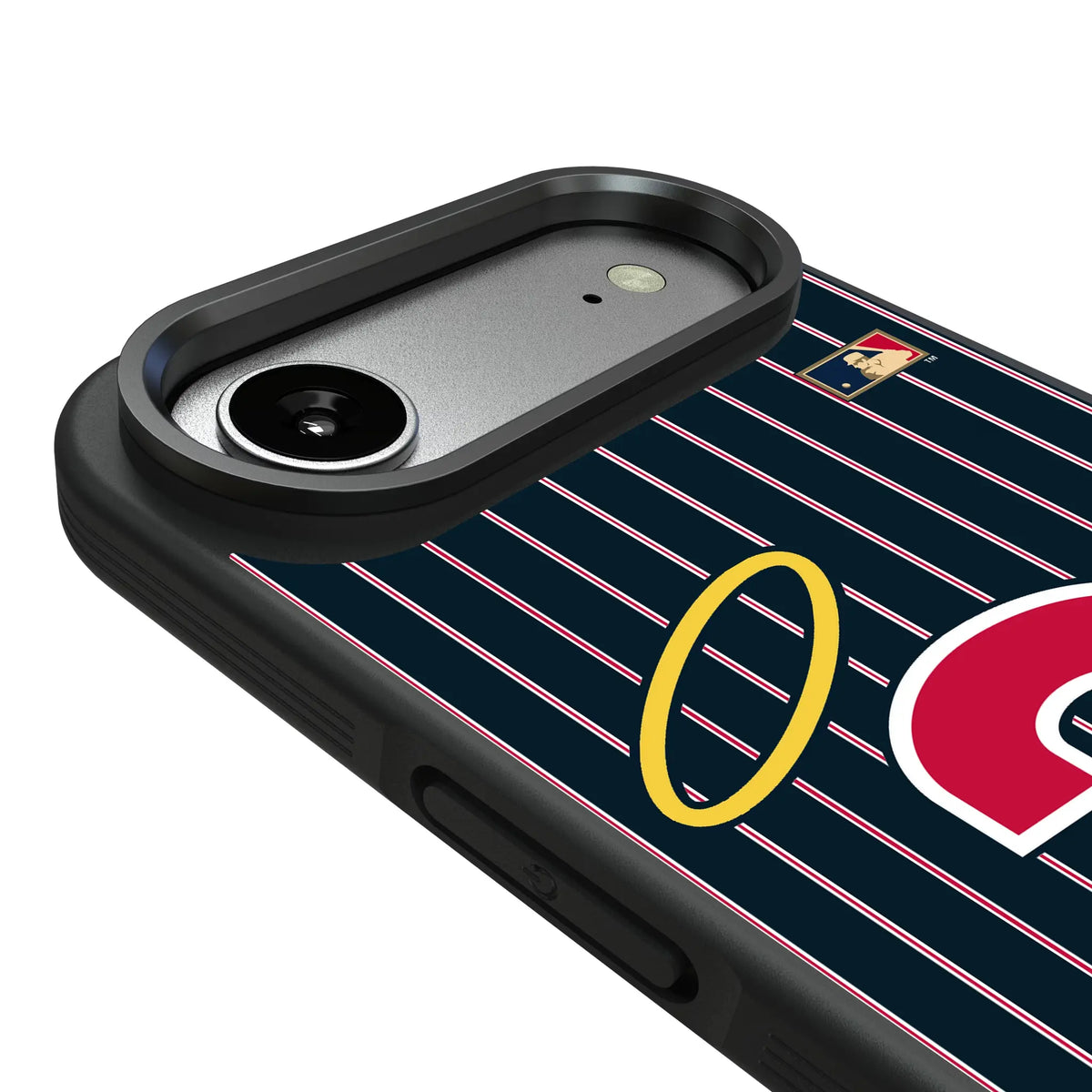 LA Angels 1971 - Cooperstown Collection Pinstripe iPhone Bump Phone Case for Apple iPhone - Detail#Device_iPhone Air