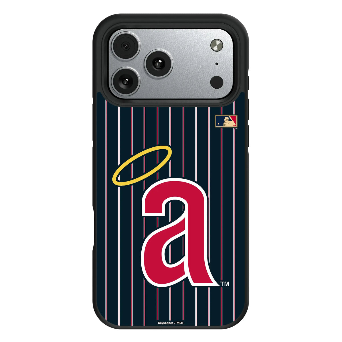 LA Angels 1971 - Cooperstown Collection Pinstripe iPhone Bump Phone Case for Apple iPhone#Device_iPhone 17 Pro Max