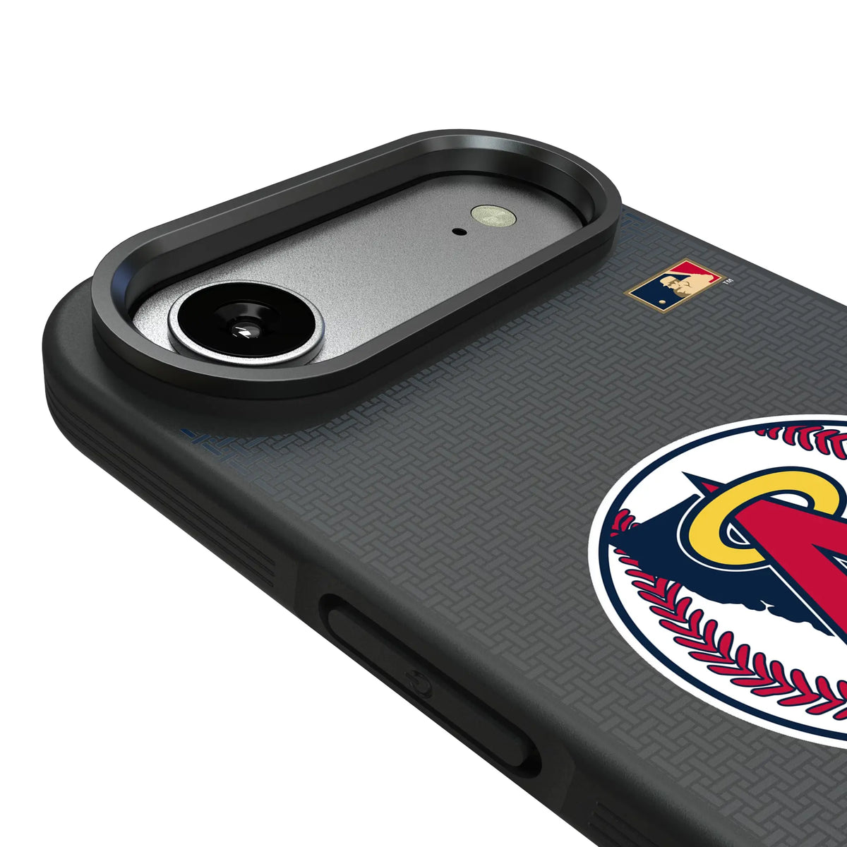 LA Angels 1986-1992 - Cooperstown Collection Linen iPhone Bump Phone Case for Apple iPhone - Detail#Device_iPhone Air