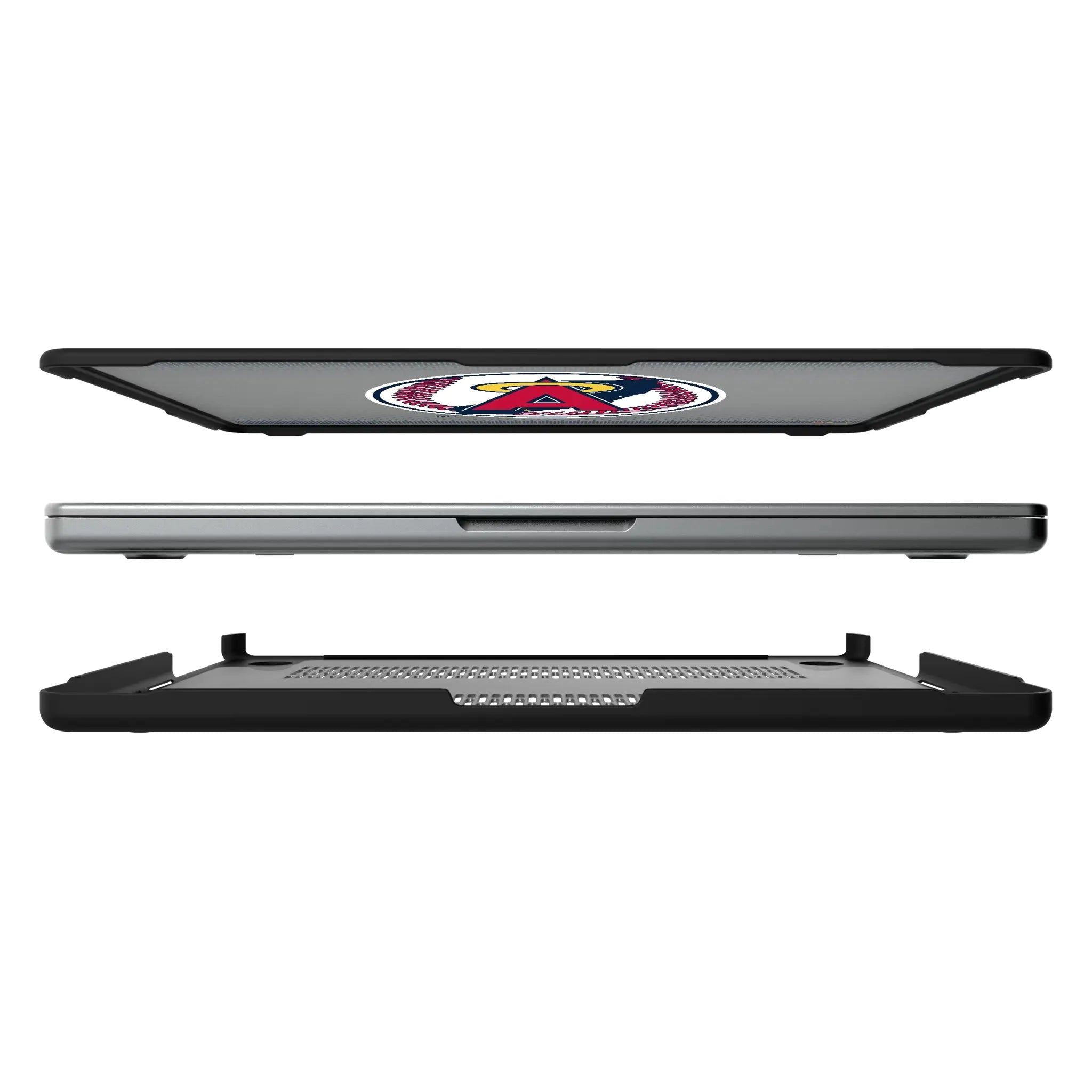 LA Angels 1986-1992 - Cooperstown Collection Linen MacBook Laptop Case for Apple MacBook