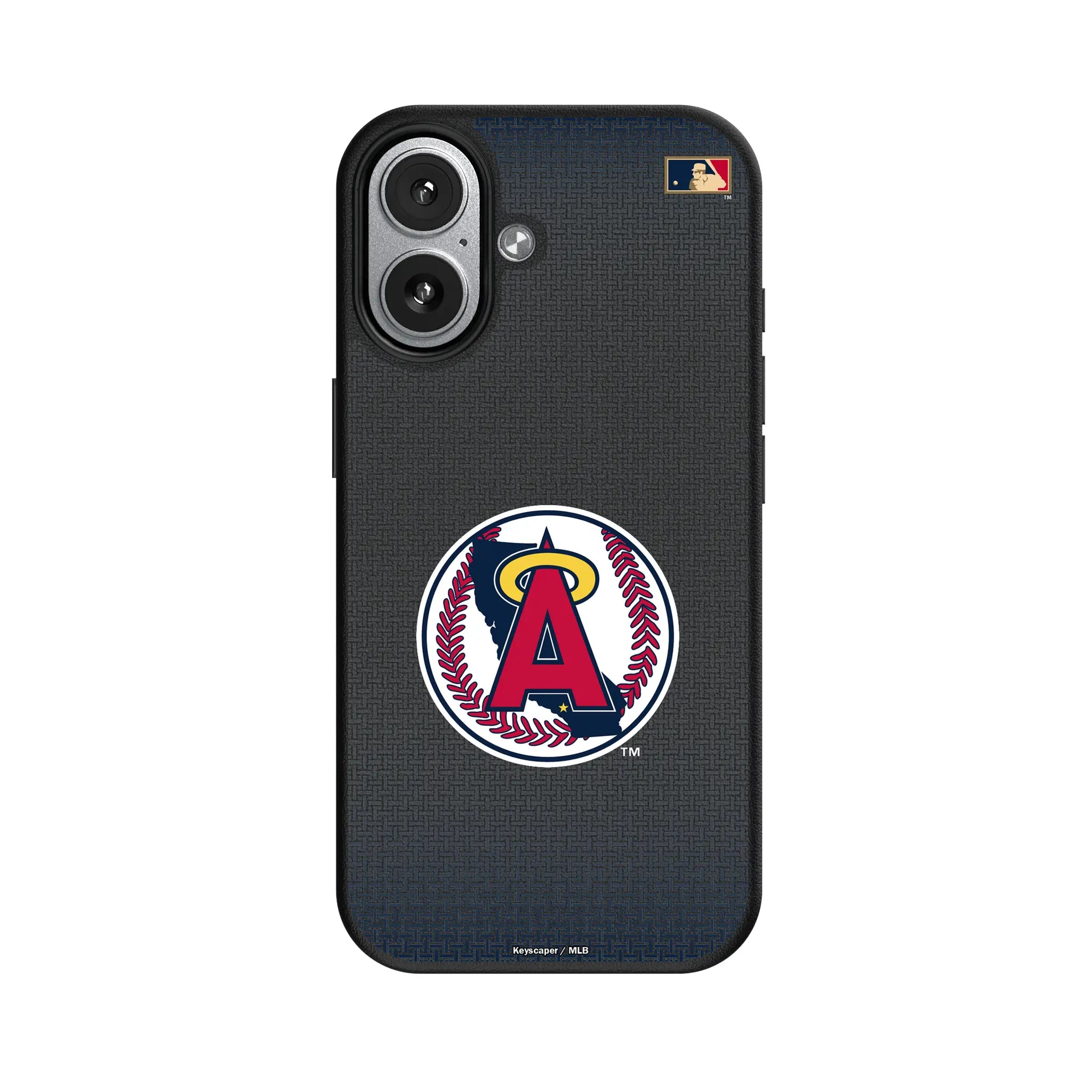 LA Angels 1986-1992 - Cooperstown Collection Linen iPhone MagSafe Compatible Phone Case for Apple iPhone#Device_iPhone 17