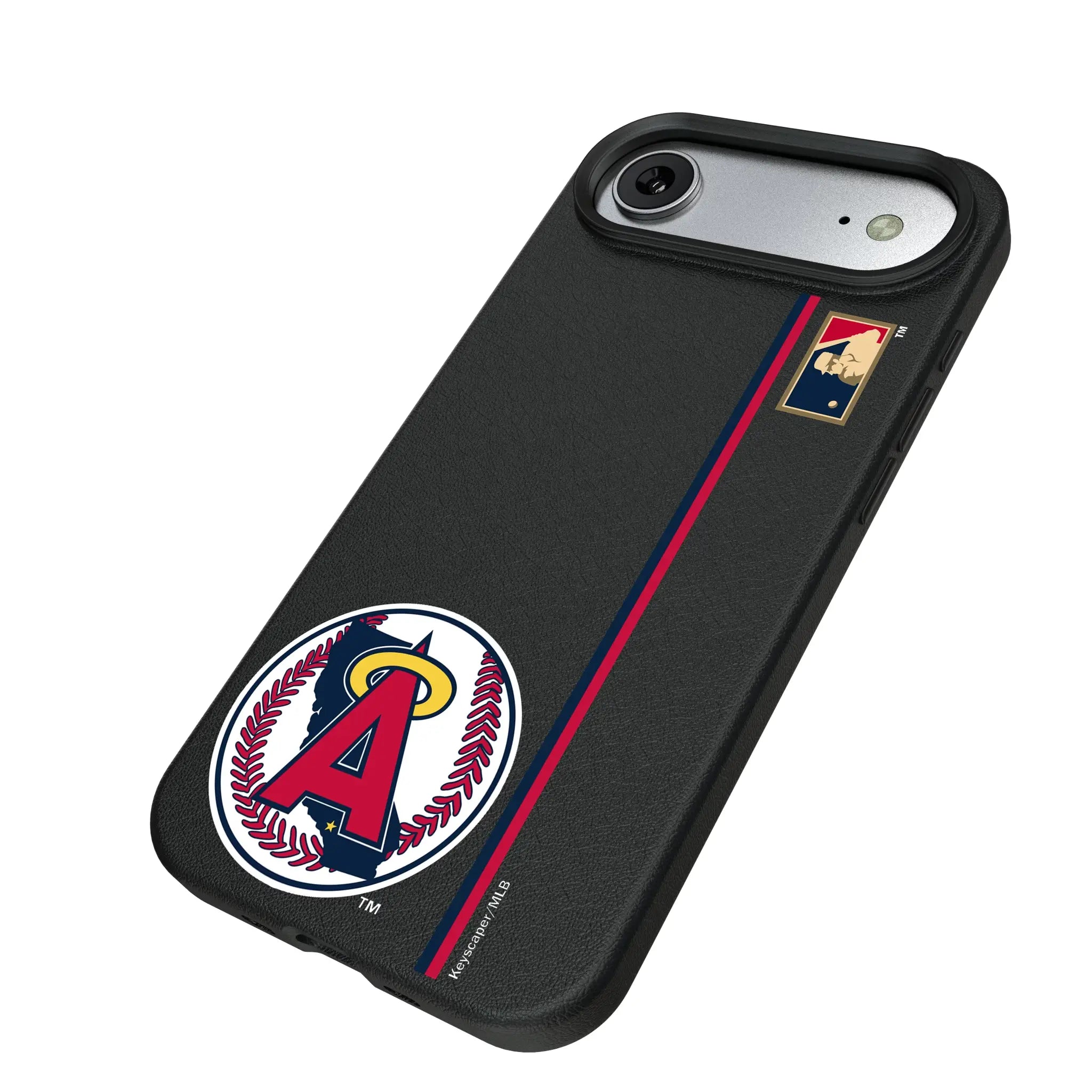LA Angels 1986-1992 - Cooperstown Collection Sidebar iPhone MagSafe Compatible Phone Case for Apple iPhone - Isometric View#Device_iPhone Air