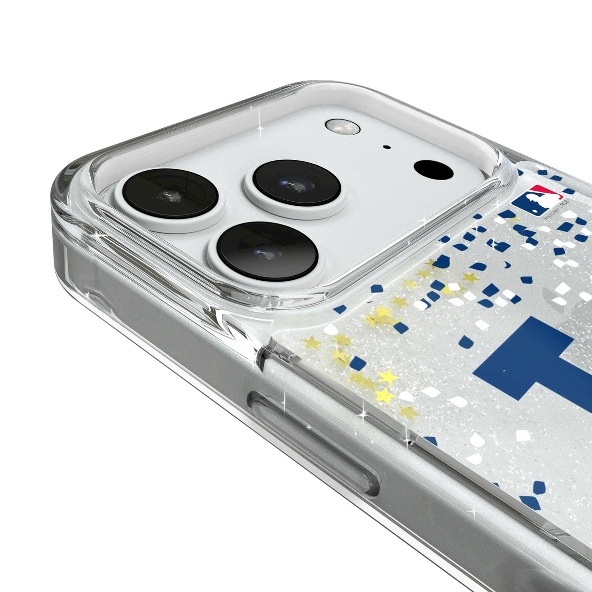 LA Dodgers Confetti iPhone Glitter Phone Case for Apple iPhone - Detail#Device_iPhone 18 Pro