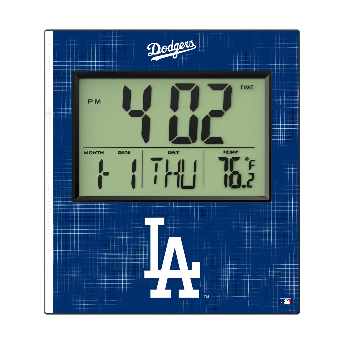 LA Dodgers Hatch Wall Clock