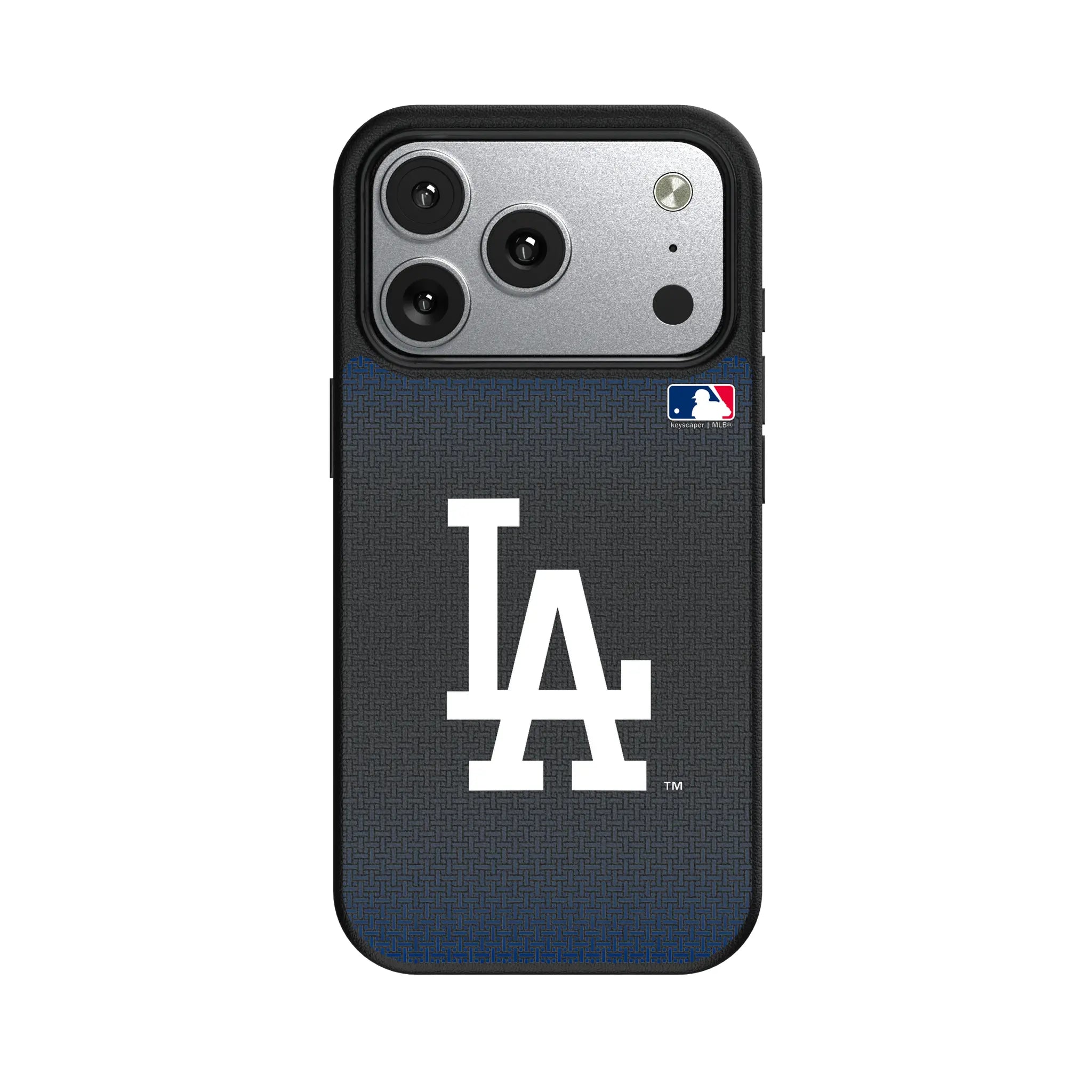 LA Dodgers Linen iPhone MagSafe Compatible Phone Case for Apple iPhone#Device_iPhone 17 Pro