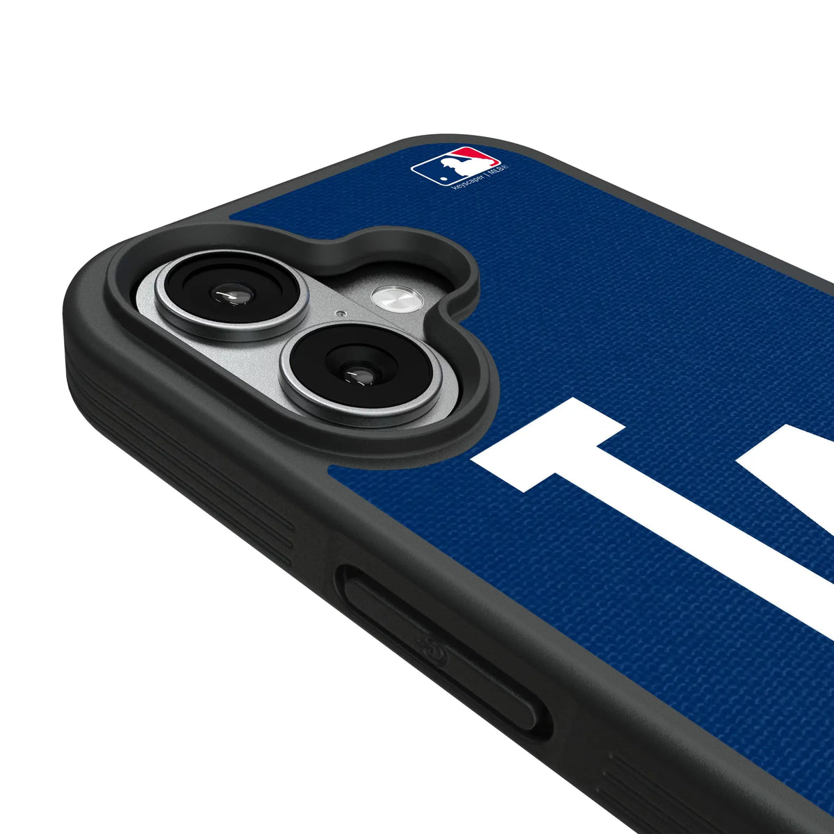 LA Dodgers Personalized Stripe iPhone Bump Phone Case for Apple iPhone - Detail#Device_iPhone 17