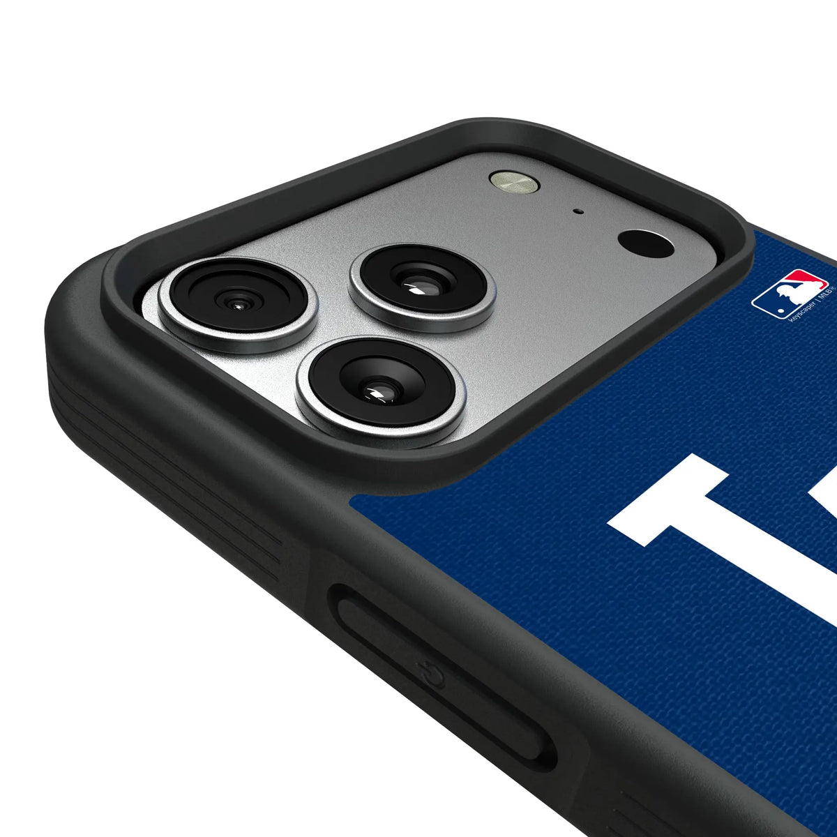 LA Dodgers Personalized Stripe iPhone Bump Phone Case for Apple iPhone - Detail#Device_iPhone 17 Pro Max