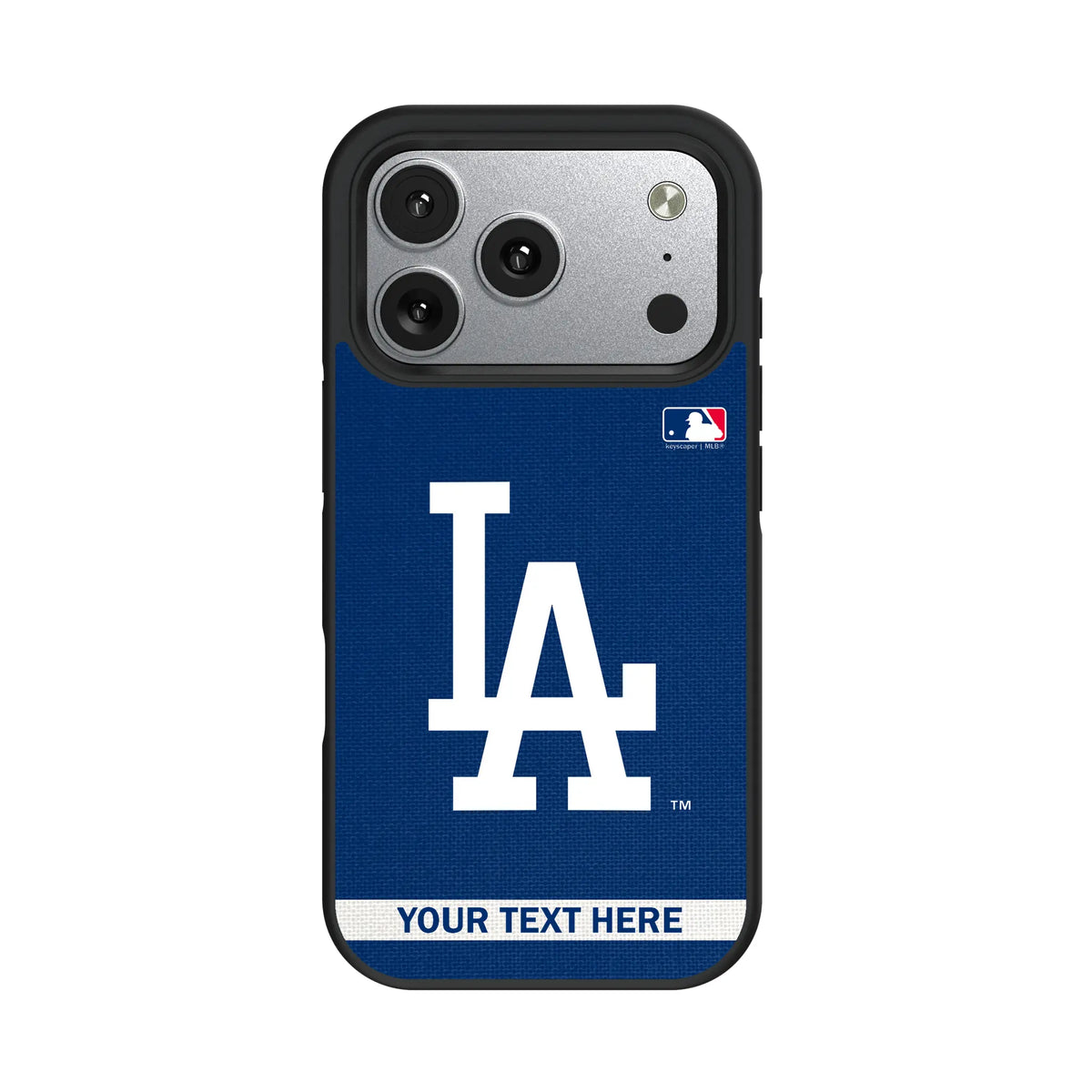LA Dodgers Personalized Stripe iPhone Bump Phone Case for Apple iPhone#Device_iPhone 17 Pro