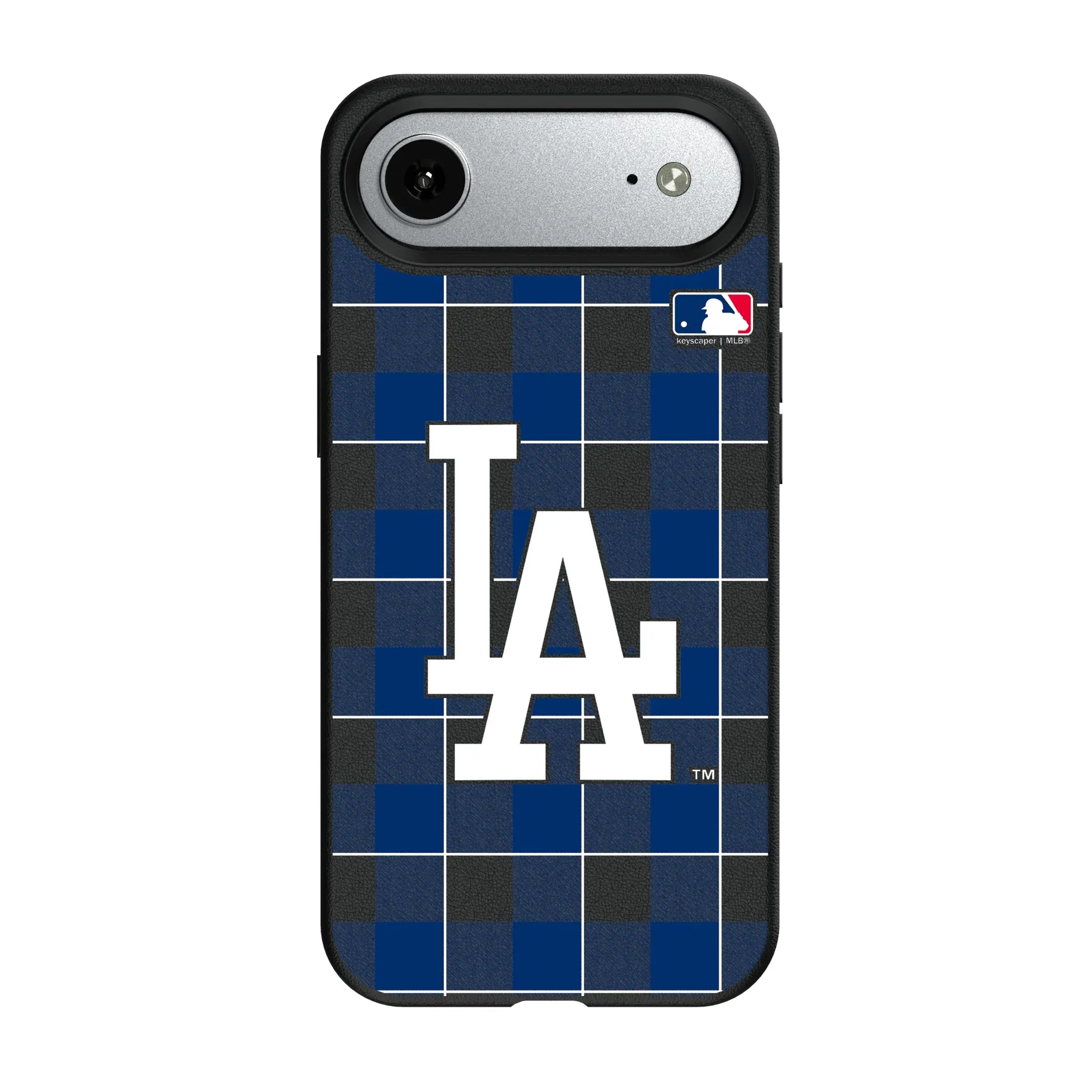 LA Dodgers Plaid iPhone MagSafe Compatible Phone Case for Apple iPhone#Device_iPhone Air