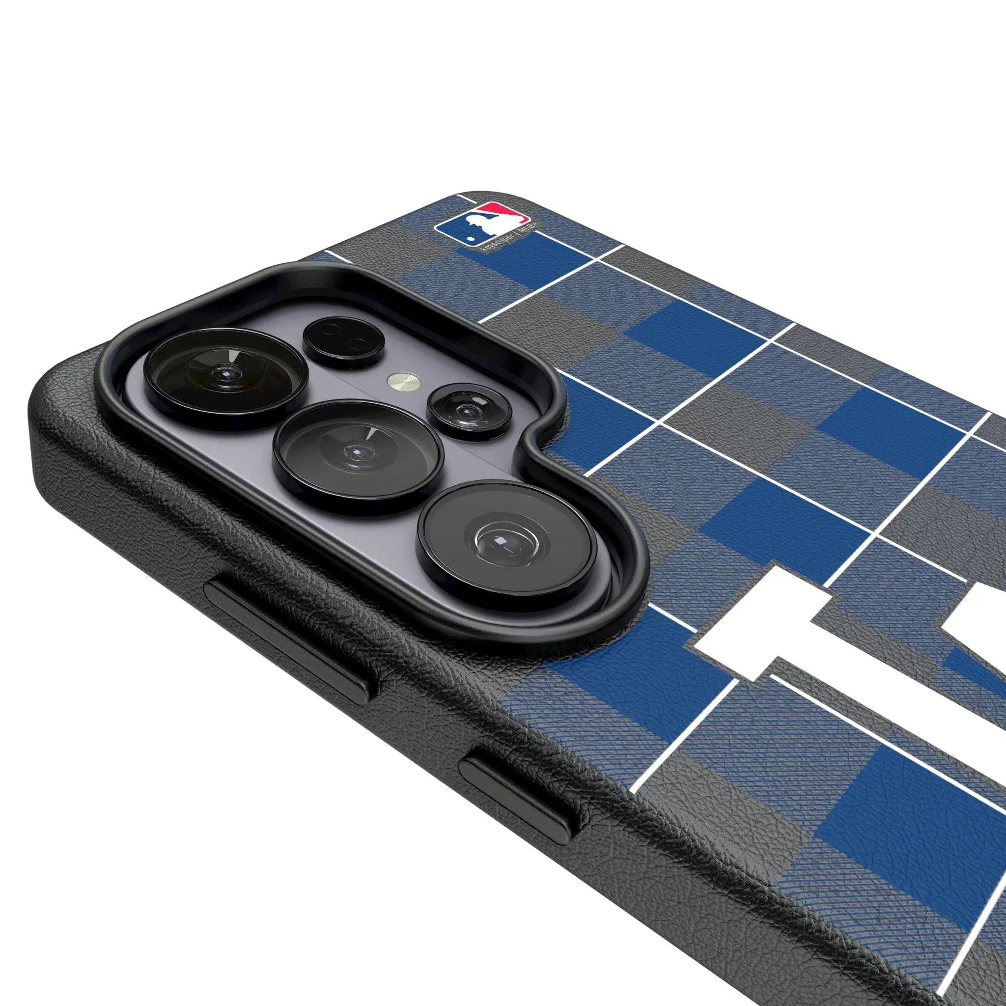 LA Dodgers Plaid Galaxy MagSafe Compatible Phone Case for Samsung Galaxy - Detail#Device_Galaxy S26 Ultra