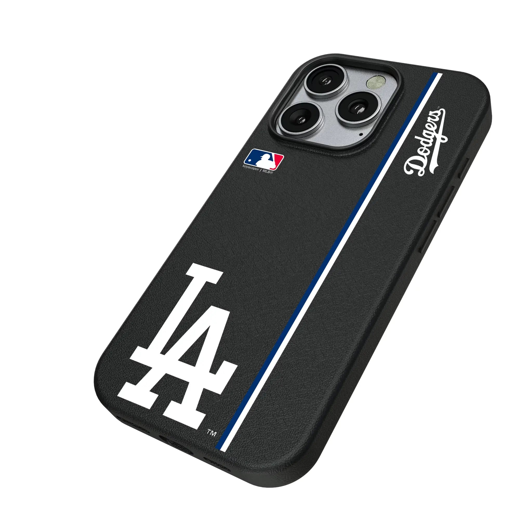 LA Dodgers Sidebar iPhone MagSafe Compatible Phone Case for Apple iPhone - Isometric View
