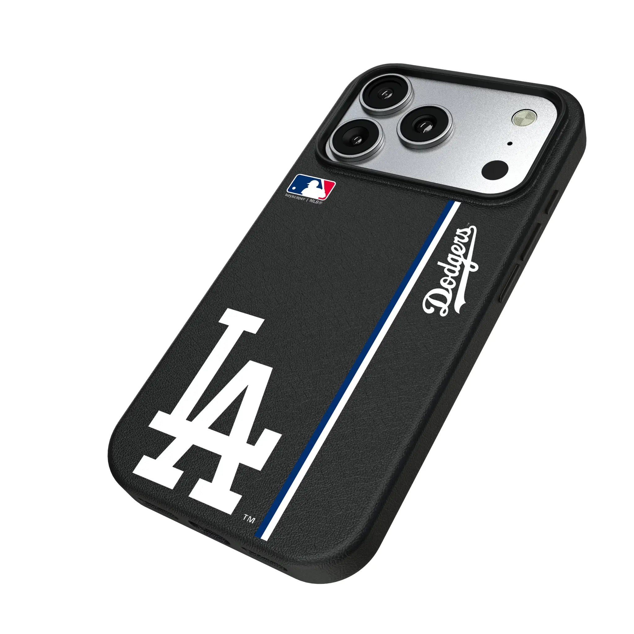 LA Dodgers Sidebar iPhone MagSafe Compatible Phone Case for Apple iPhone - Isometric View#Device_iPhone 17 Pro