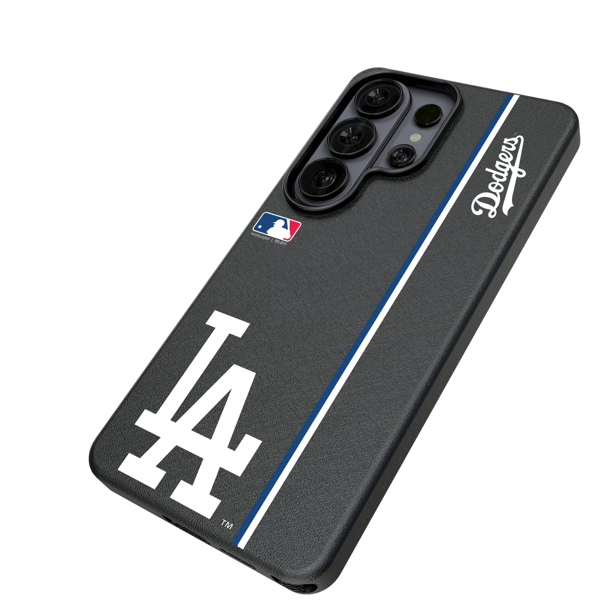 LA Dodgers Sidebar Galaxy MagSafe Compatible Phone Case for Samsung Galaxy - Isometric View#Device_Galaxy S26 Ultra
