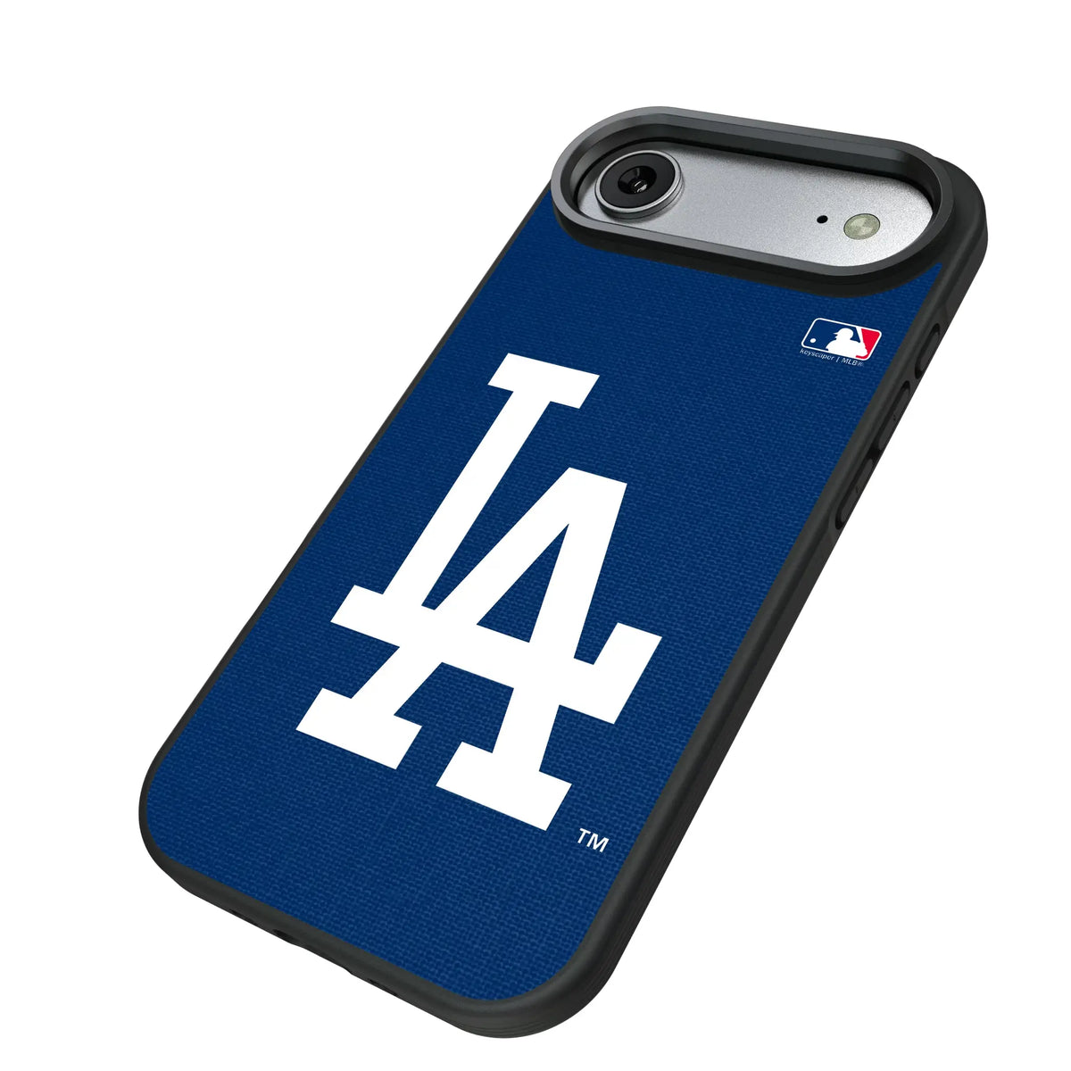 LA Dodgers Solid iPhone Bump Phone Case for Apple iPhone - Isometric View#Device_iPhone Air