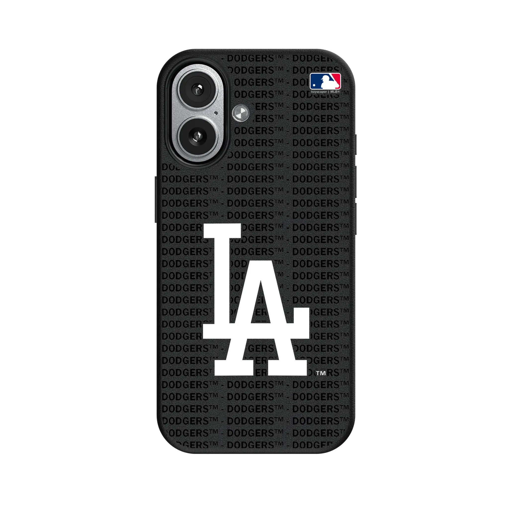 LA Dodgers Text Backdrop iPhone MagSafe Compatible Phone Case for Apple iPhone#Device_iPhone 17