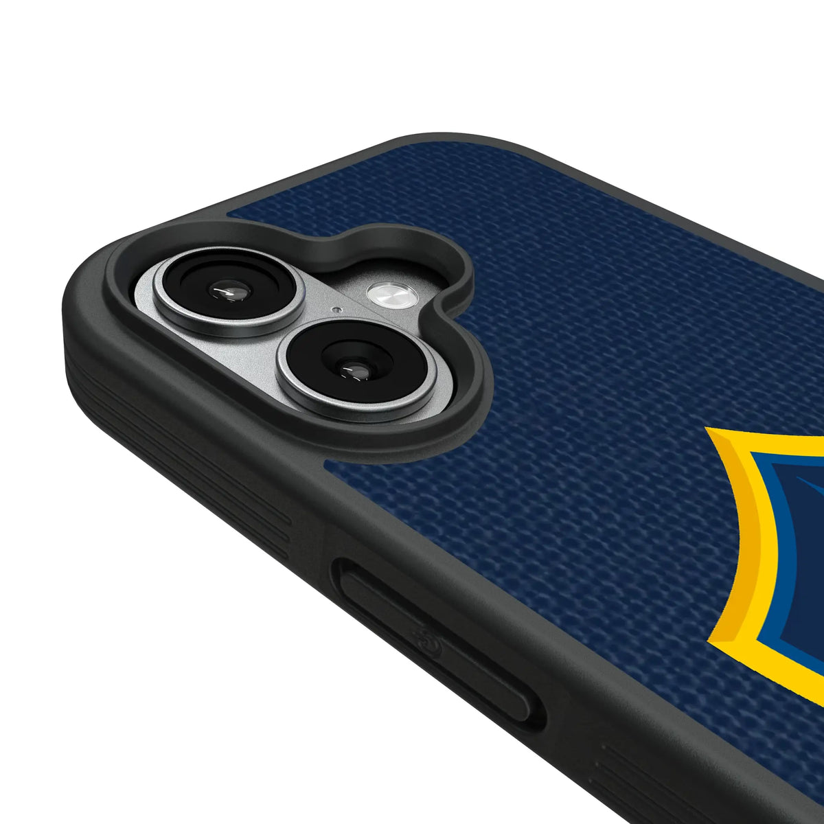 LA Galaxy Diagonal Stripe iPhone Bump Phone Case for Apple iPhone - Detail#Device_iPhone 17