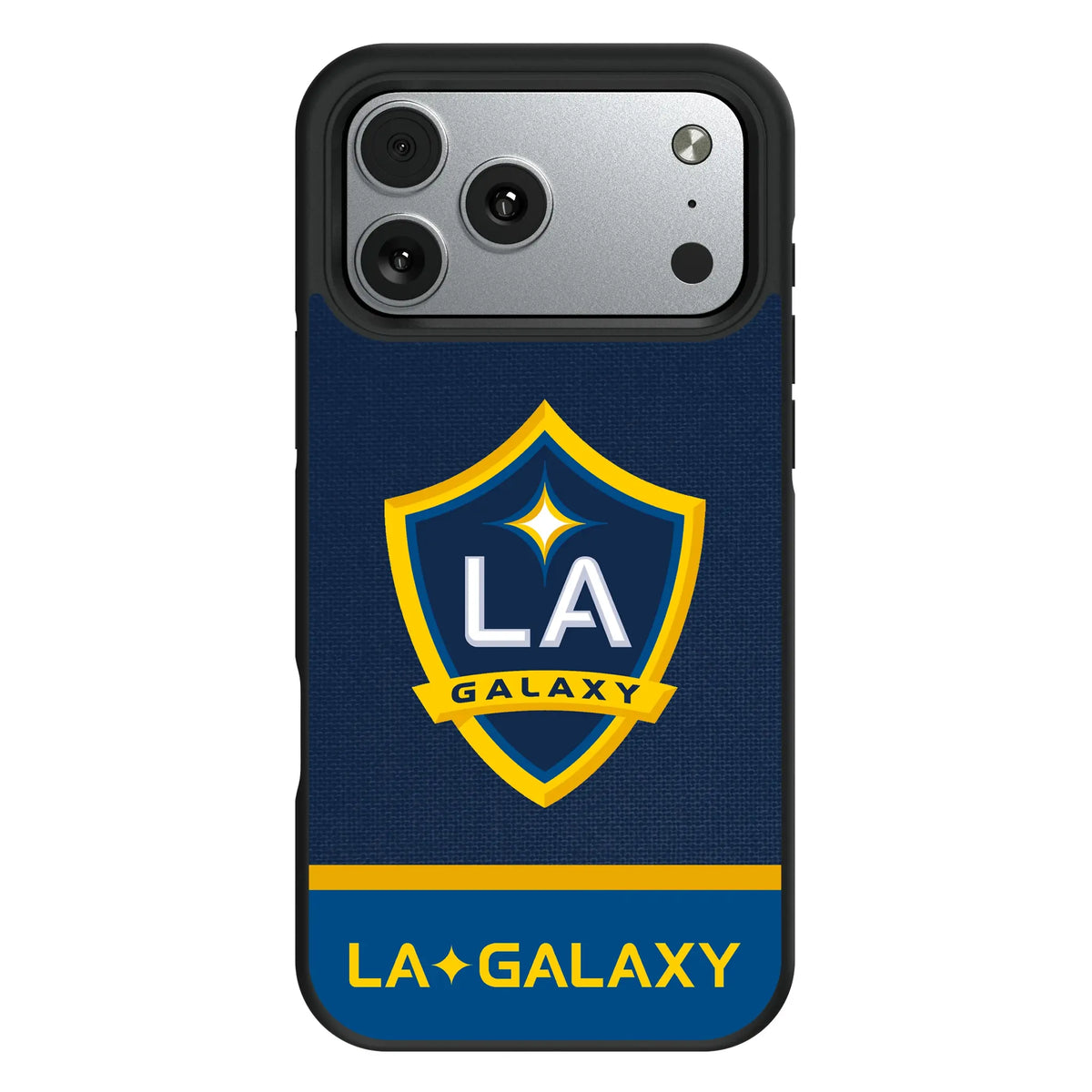 LA Galaxy Endzone Solid iPhone Bump Phone Case for Apple iPhone#Device_iPhone 17 Pro Max