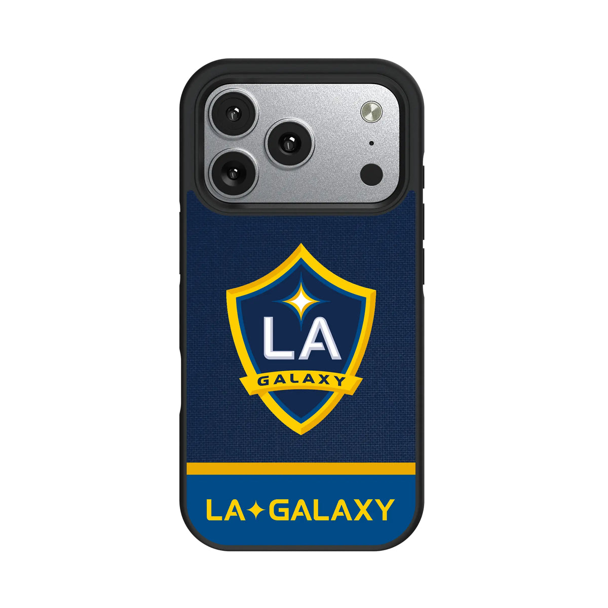LA Galaxy Endzone Solid iPhone Bump Phone Case for Apple iPhone#Device_iPhone 17 Pro