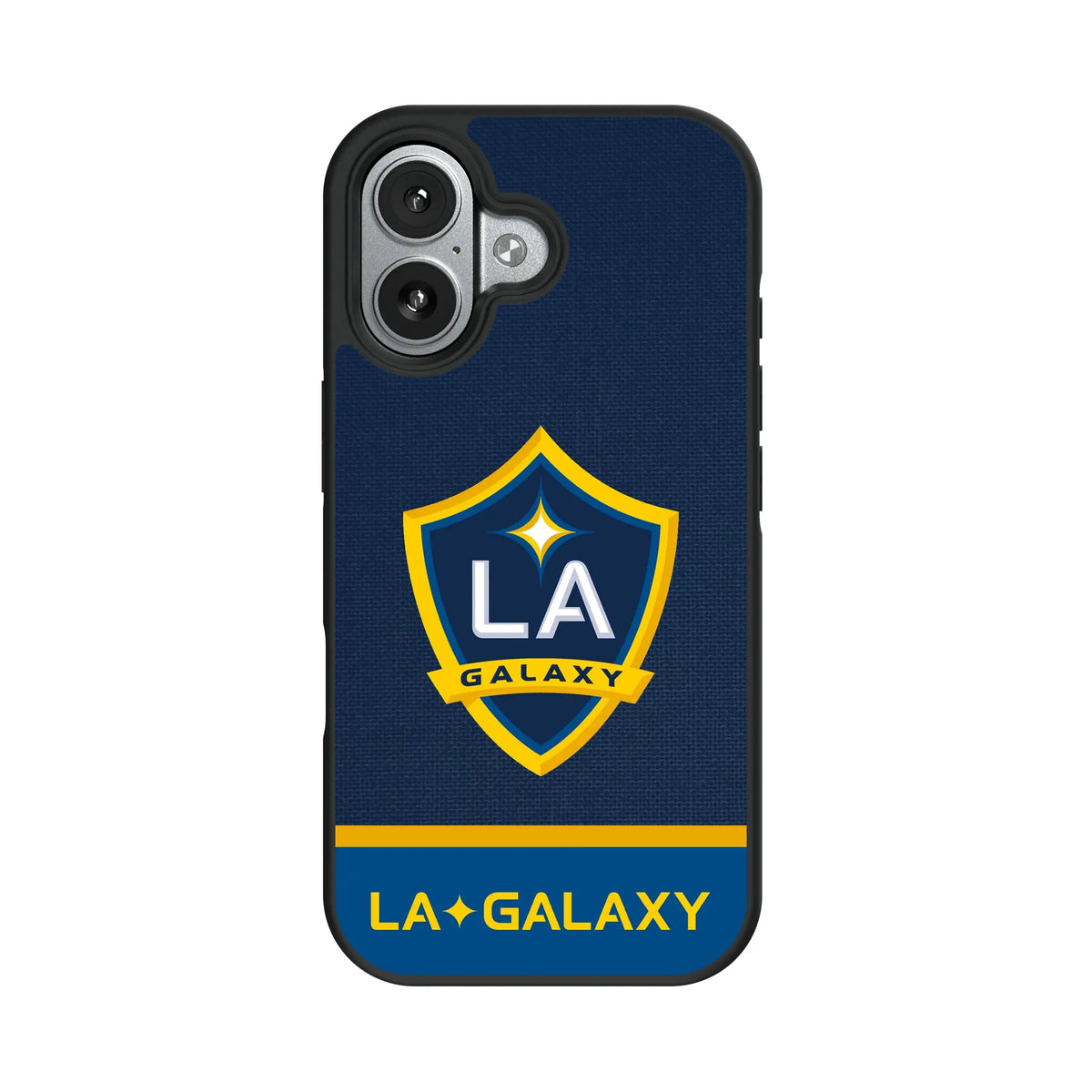 LA Galaxy Endzone Solid iPhone Bump Phone Case for Apple iPhone#Device_iPhone 17