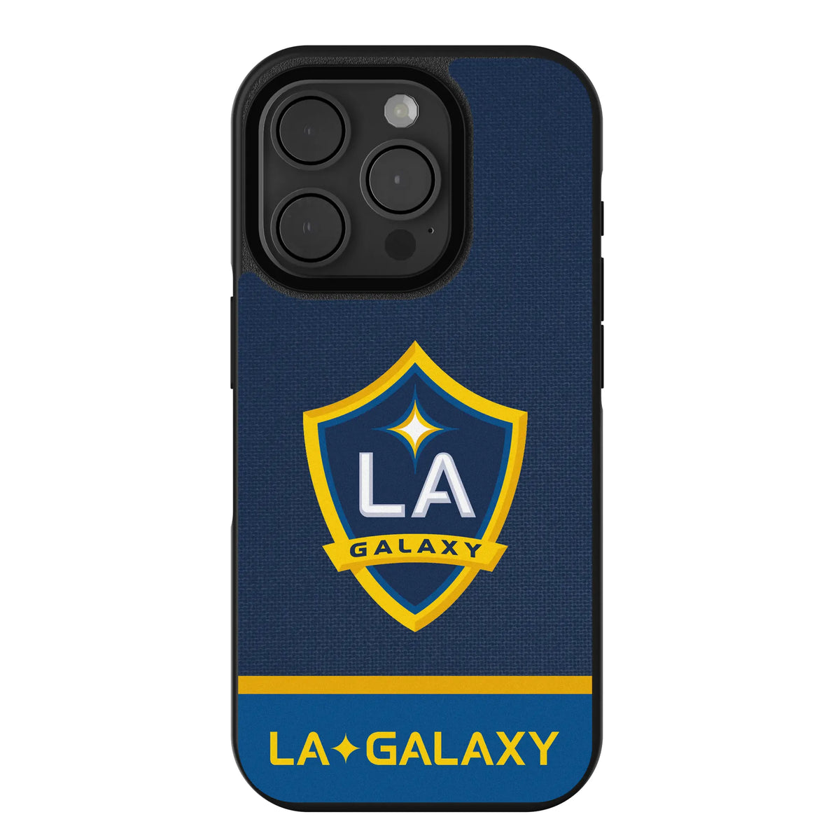 LA Galaxy Endzone Solid iPhone Bump Phone Case for Apple iPhone