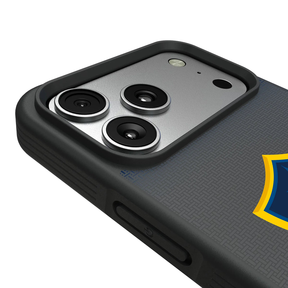 LA Galaxy Linen iPhone Bump Phone Case for Apple iPhone - Detail#Device_iPhone 17 Pro Max