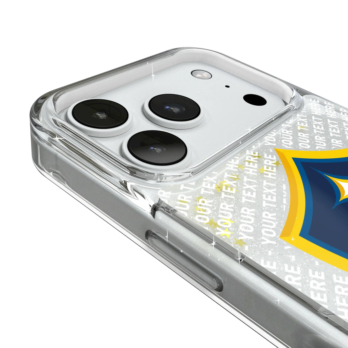 LA Galaxy Personalized EndZone Plus iPhone Glitter Phone Case for Apple iPhone - Detail#Device_iPhone 18 Pro