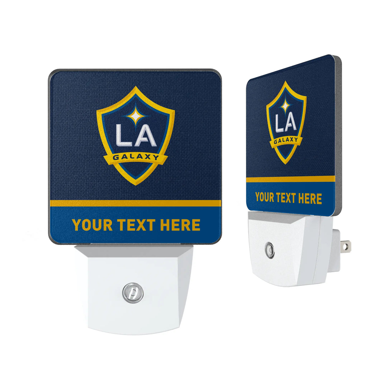 LA Galaxy Personalized Endzone Solid Night Light 2-Pack