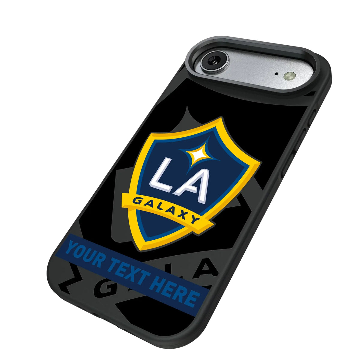 LA Galaxy Personalized Tilt iPhone Bump Phone Case for Apple iPhone - Isometric View#Device_iPhone Air