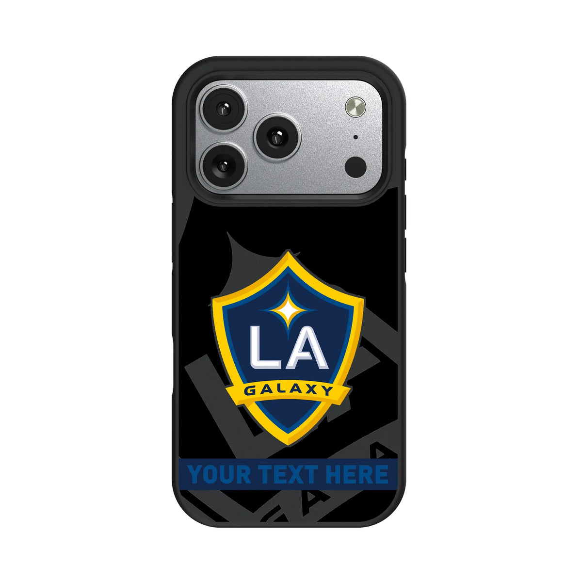 LA Galaxy Personalized Tilt iPhone Bump Phone Case for Apple iPhone#Device_iPhone 17 Pro